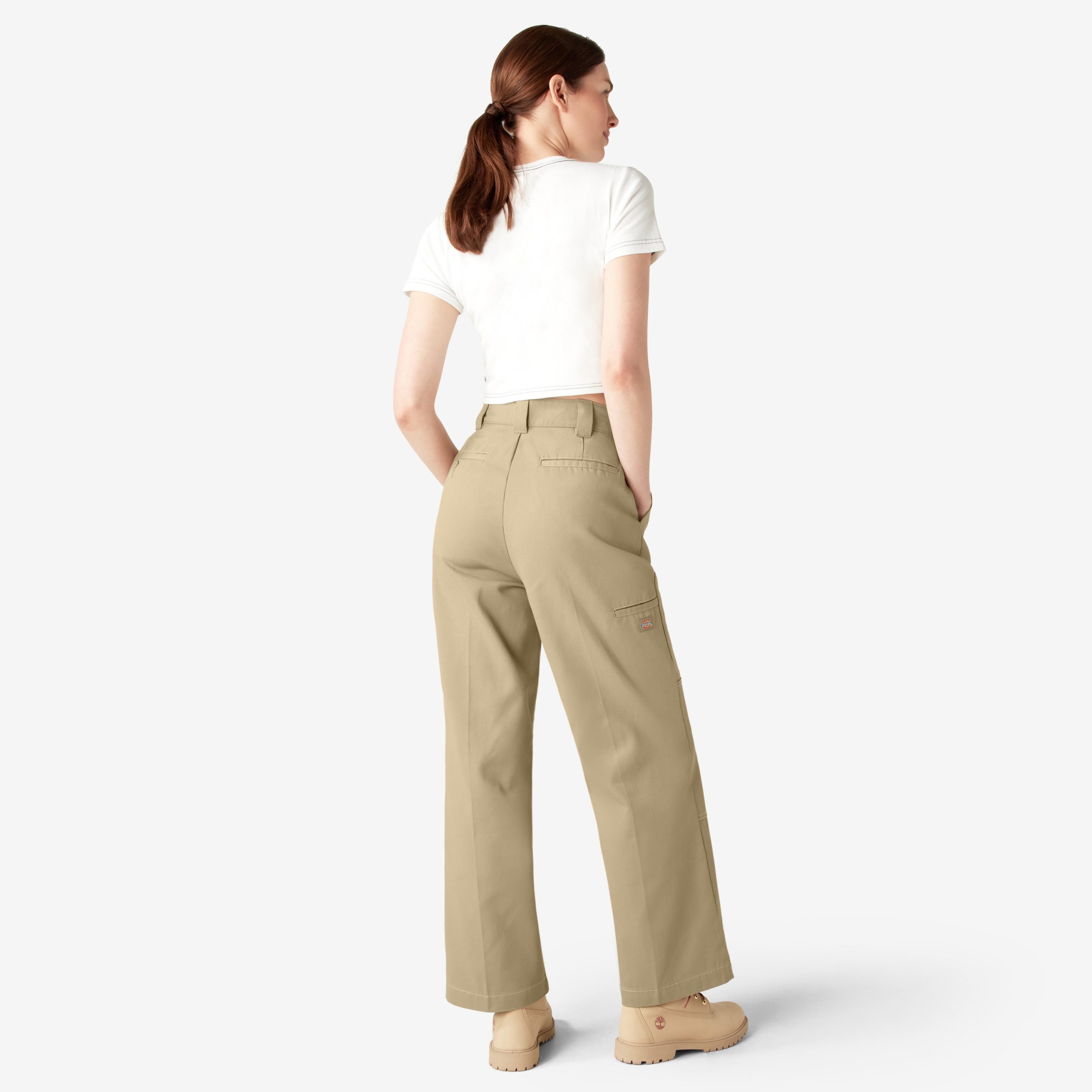 Women's Relaxed Fit Double Knee Pants - Image 6