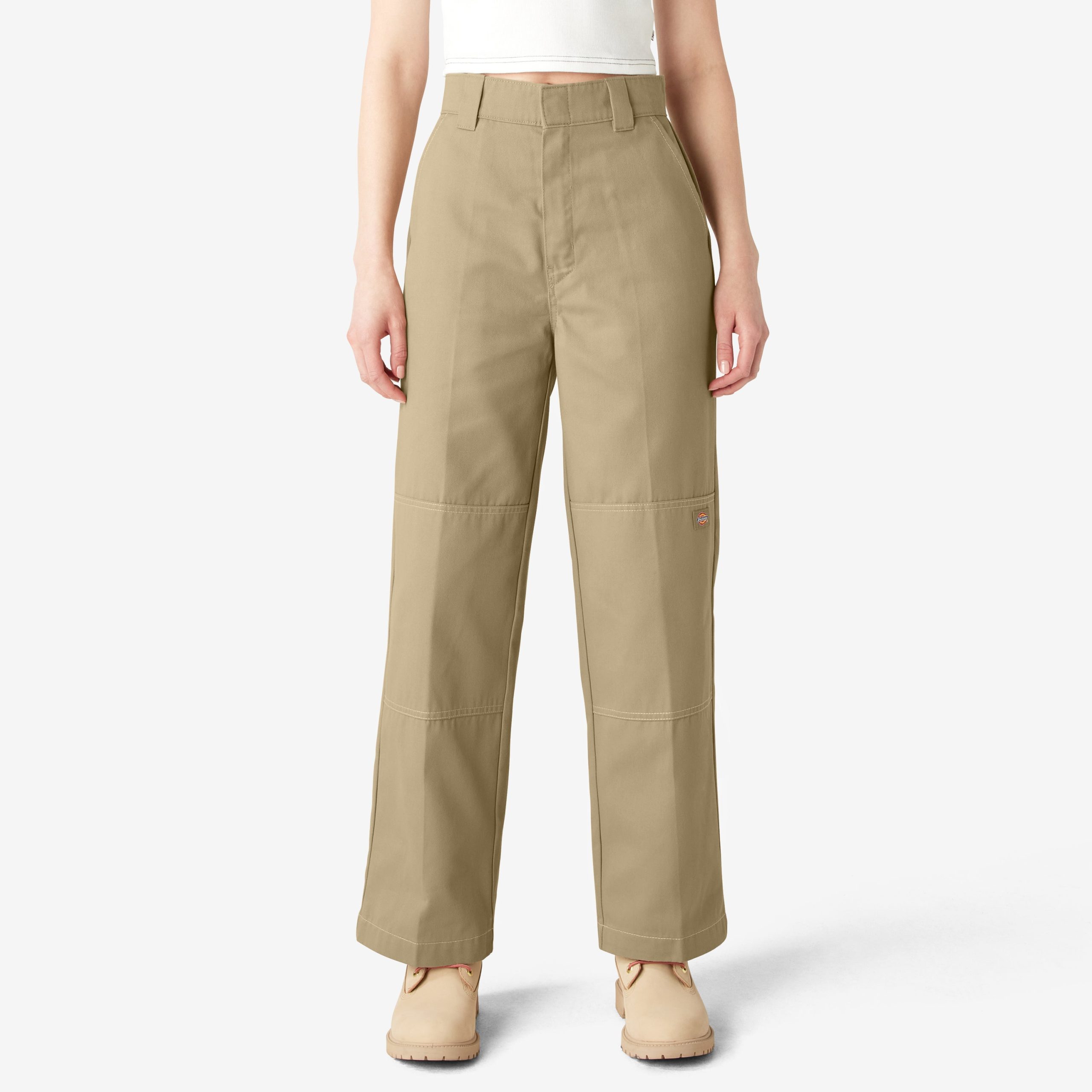 Women's Relaxed Fit Double Knee Pants