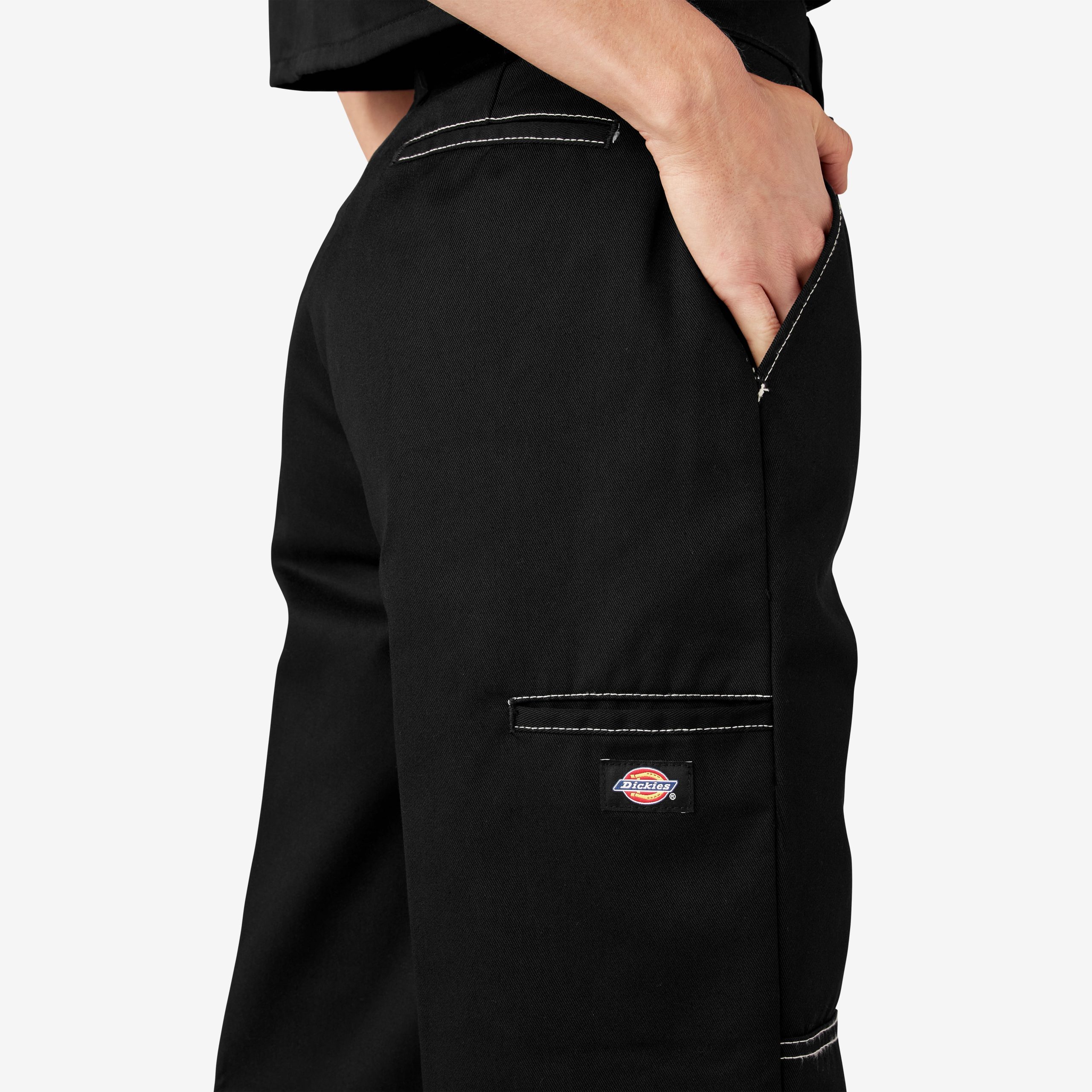 Women's Relaxed Fit Double Knee Pants - Image 10
