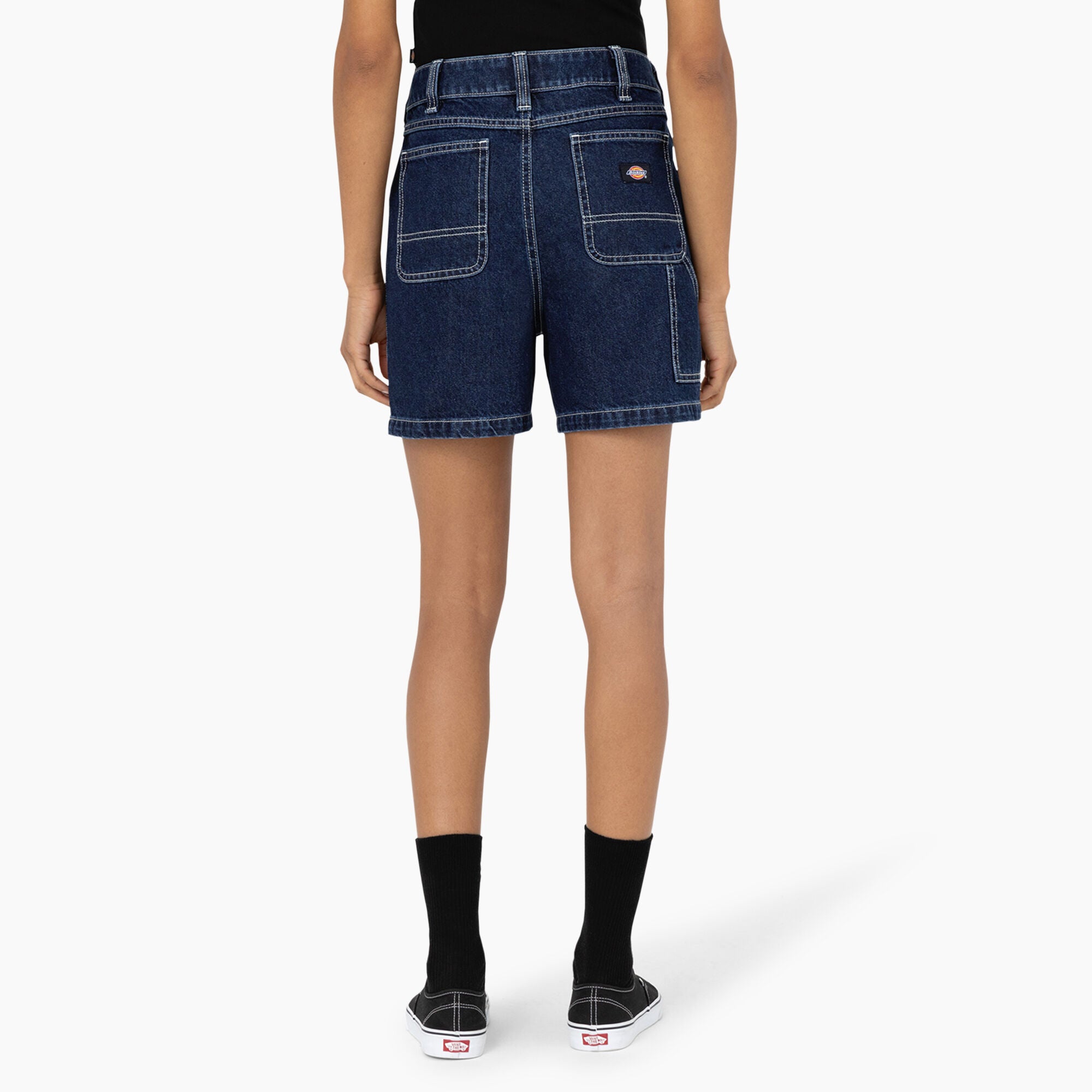 Women's Carpenter Jean Shorts. 5 - Image 2