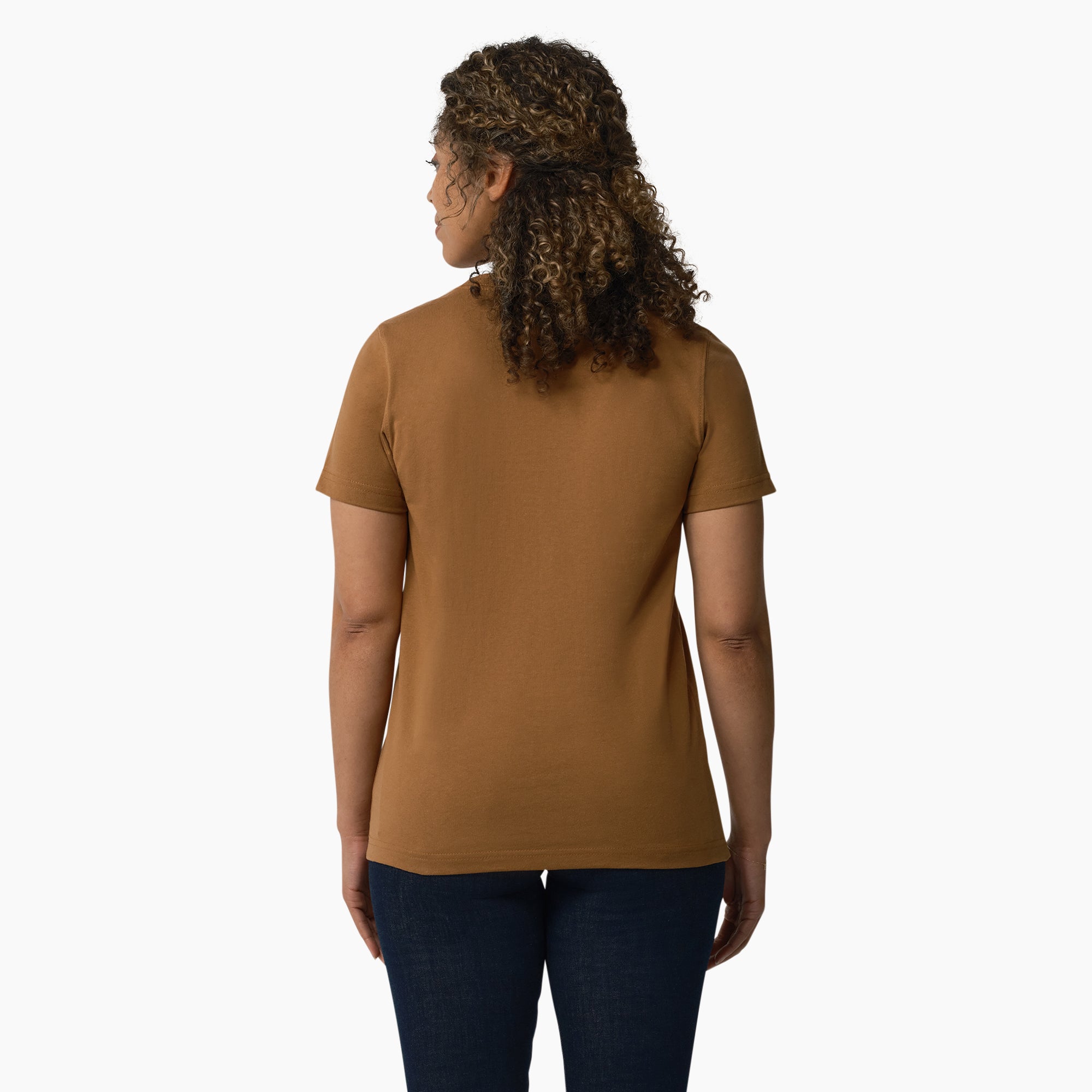 Women's Heavyweight Short Sleeve Pocket T-Shirt - Image 2
