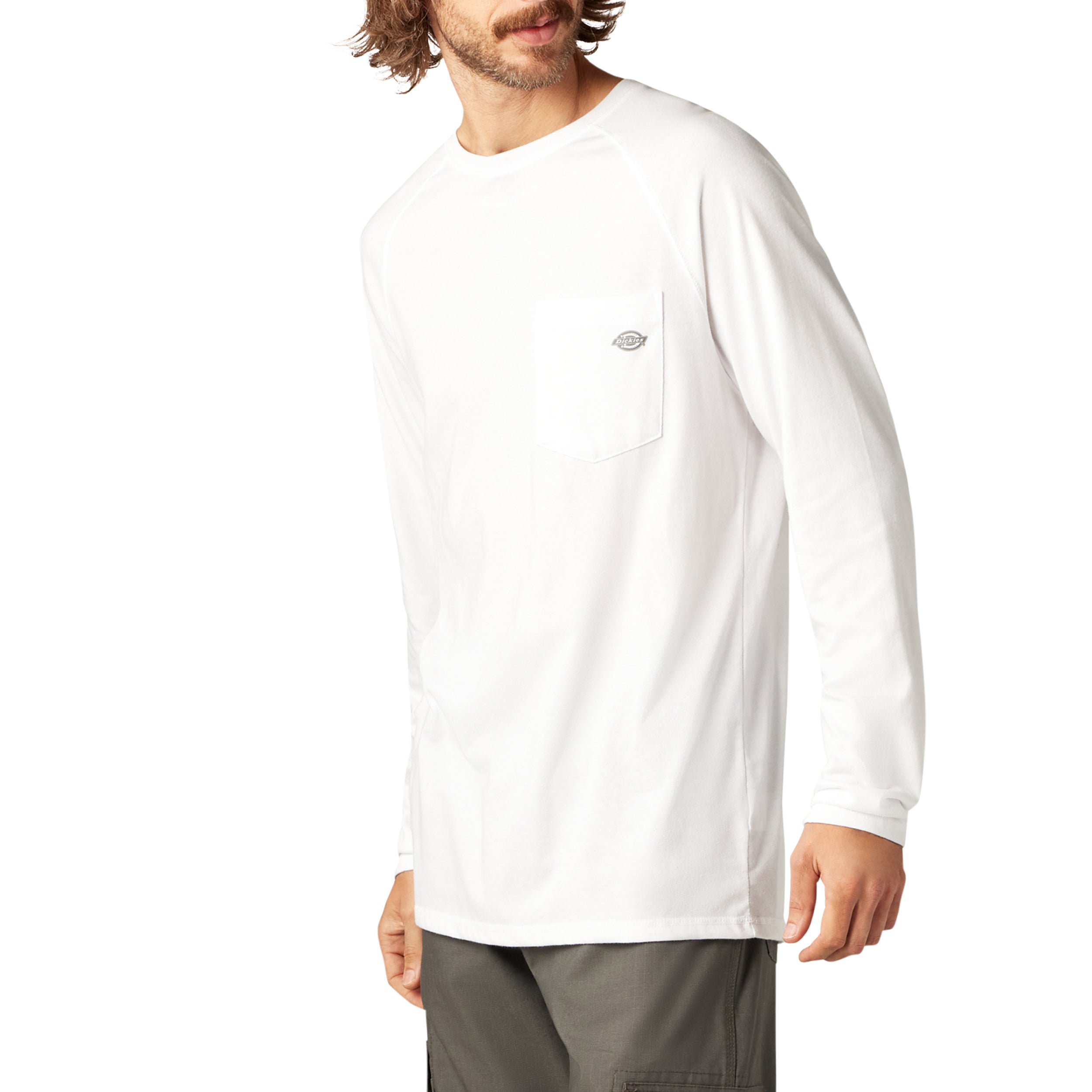 Cooling Long Sleeve Pocket T-Shirt - Image 3