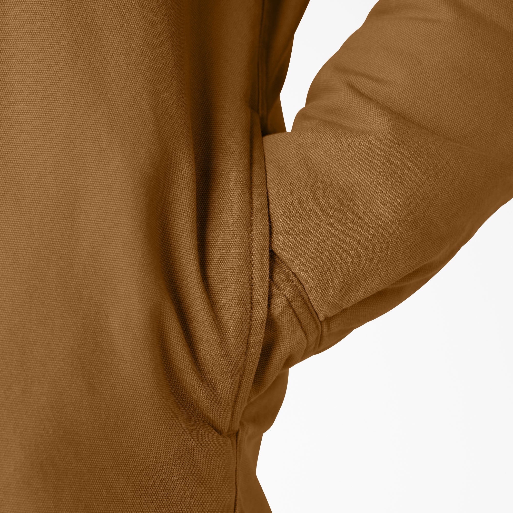 Water Repellent Duck Hooded Shirt Jacket - Image 7