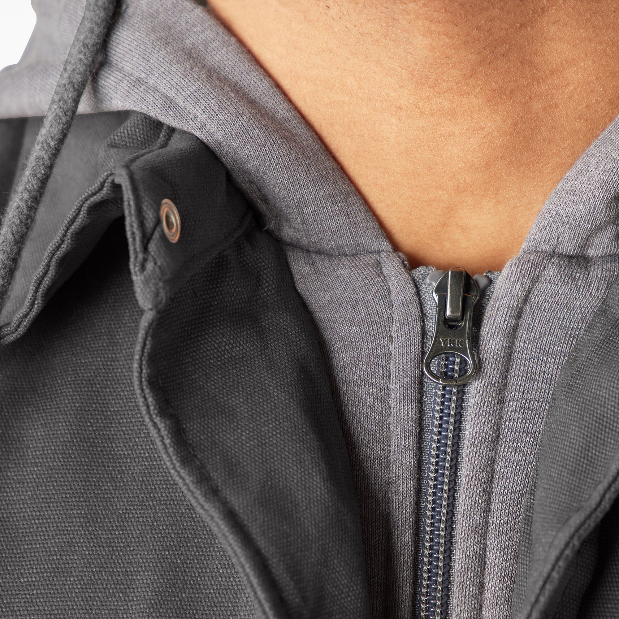 Water Repellent Duck Hooded Shirt Jacket - Image 8