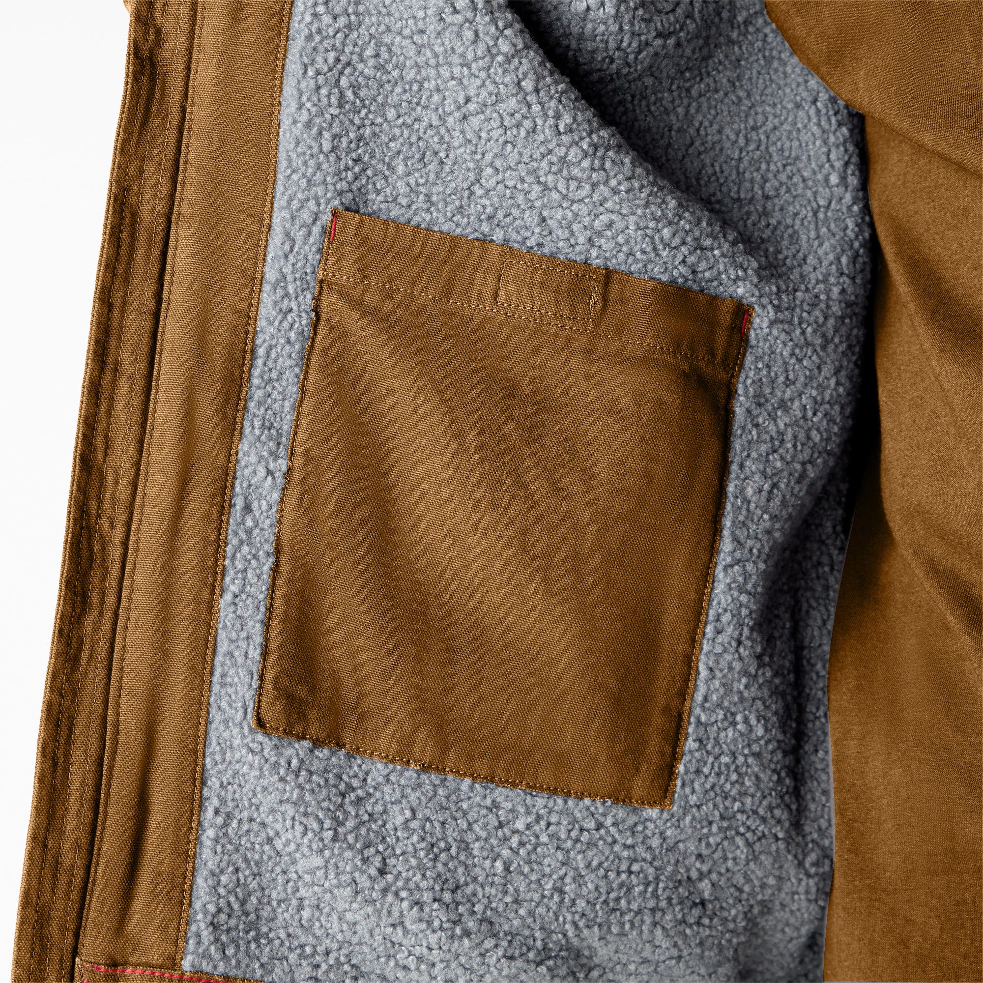 Duck Canvas High Pile Fleece Lined Jacket - Image 7