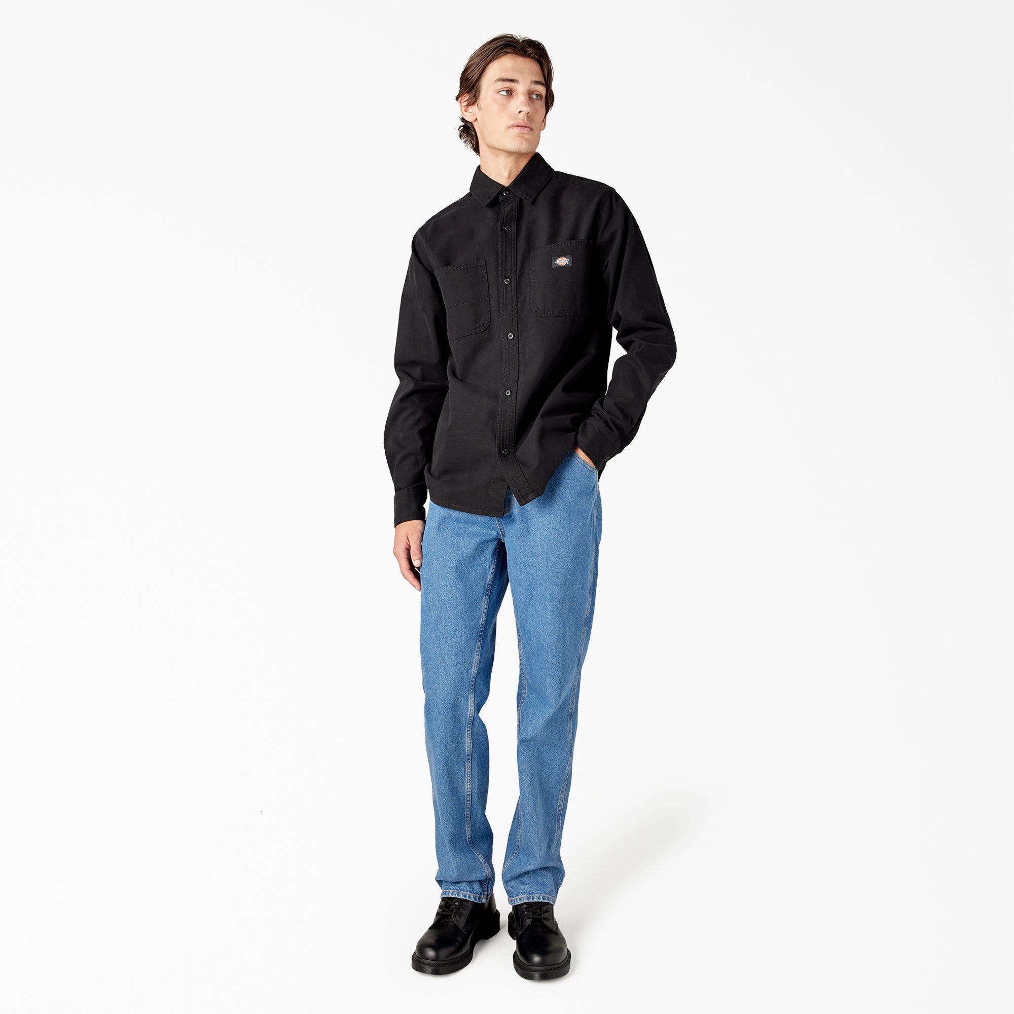 Duck Canvas Long Sleeve Utility Shirt - Image 5