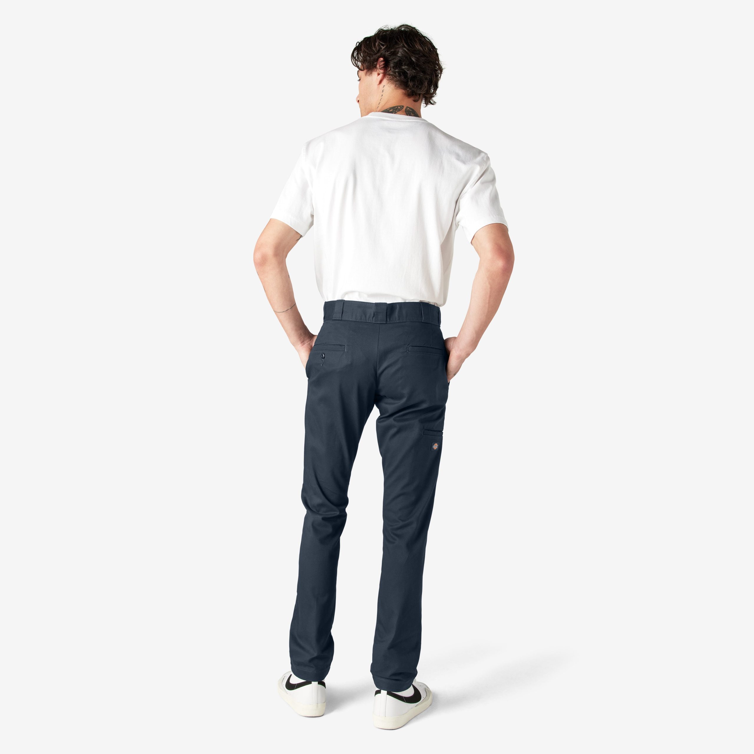 FLEX Skinny Fit Double Knee Work Pants - Image 6