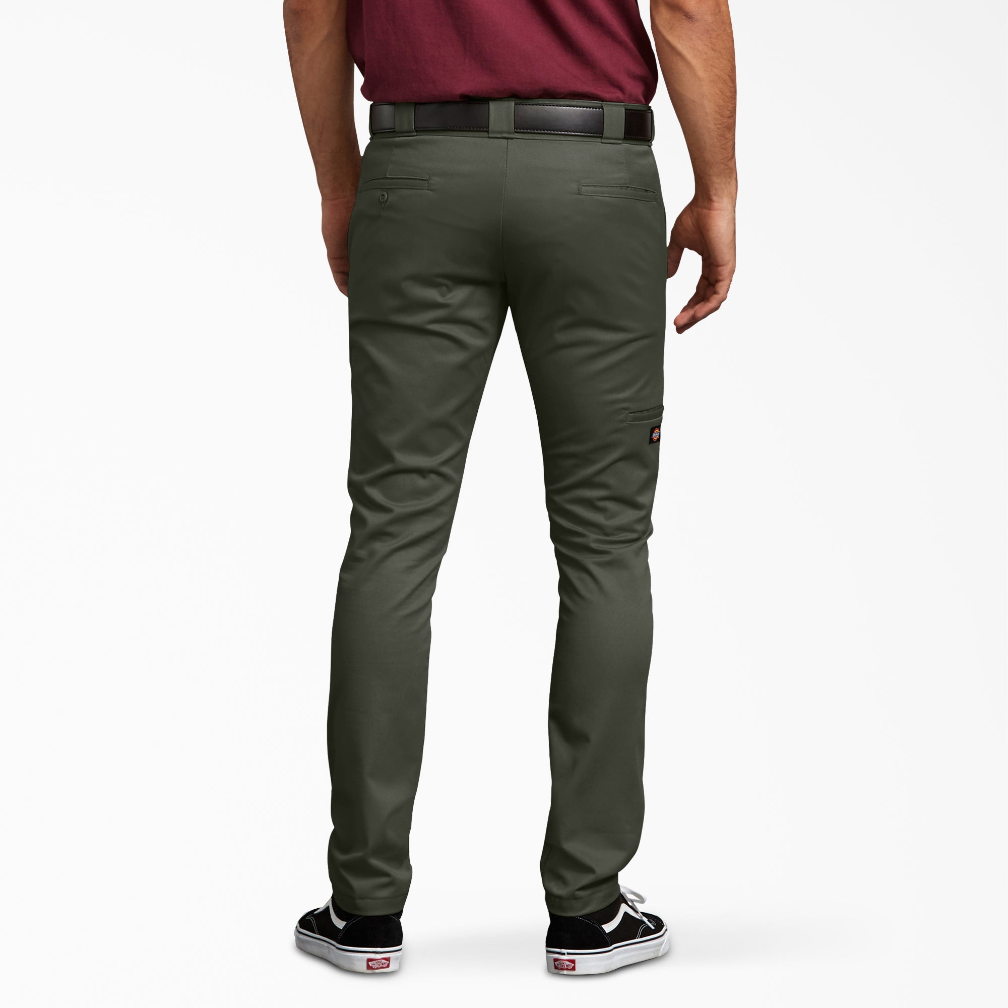 FLEX Skinny Fit Double Knee Work Pants - Image 2