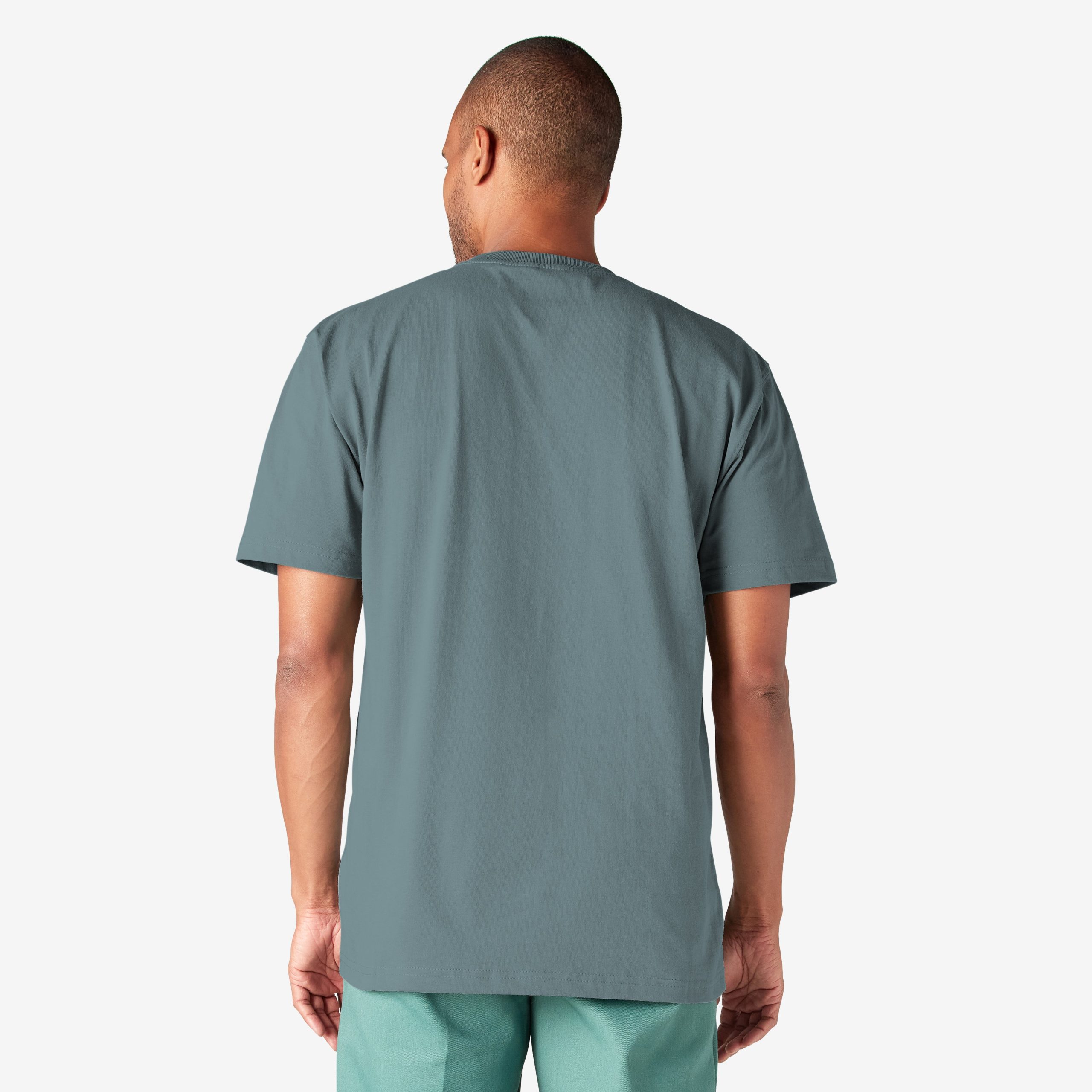 Heavyweight Short Sleeve Pocket T-Shirt - Image 2