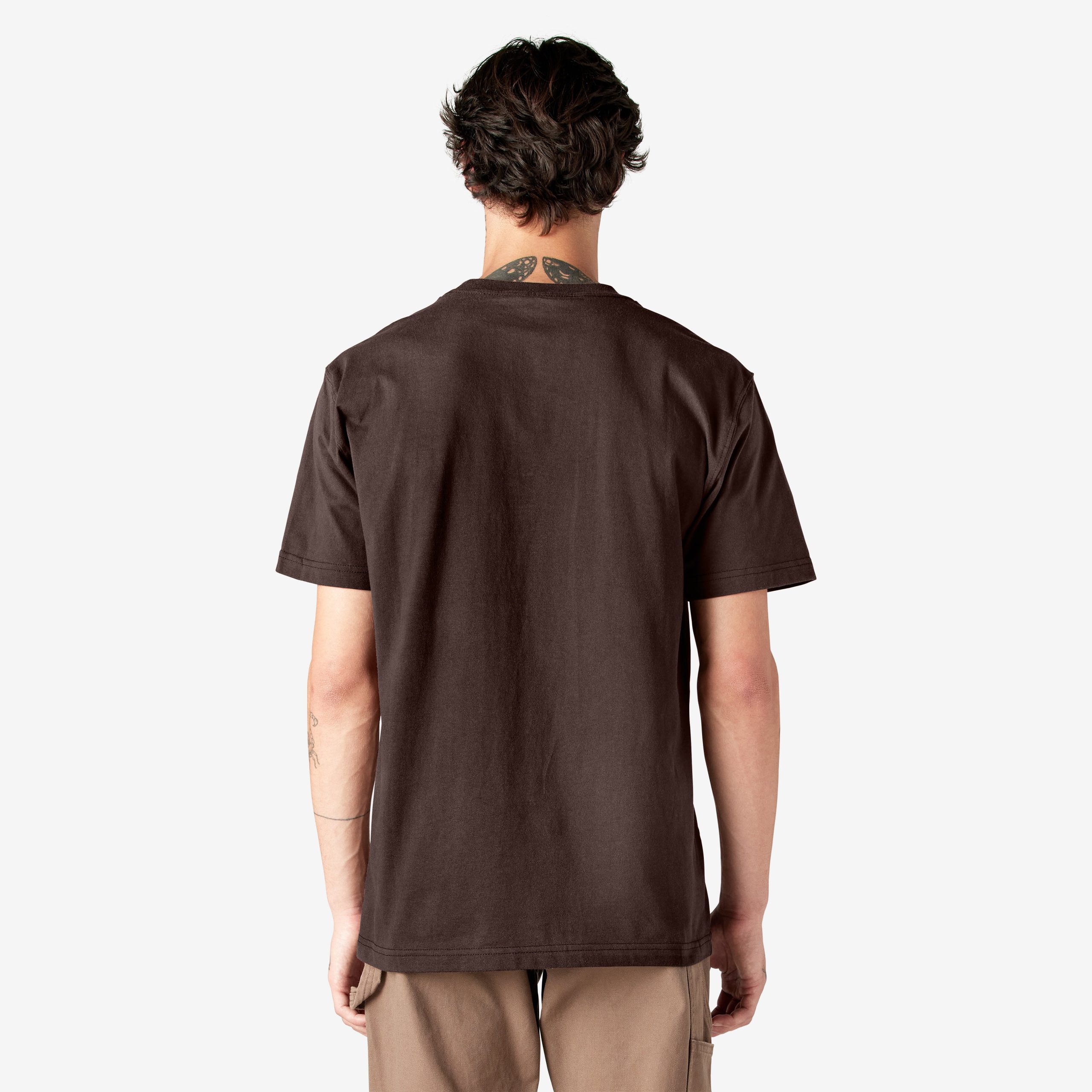 Heavyweight Short Sleeve Pocket T-Shirt - Image 2