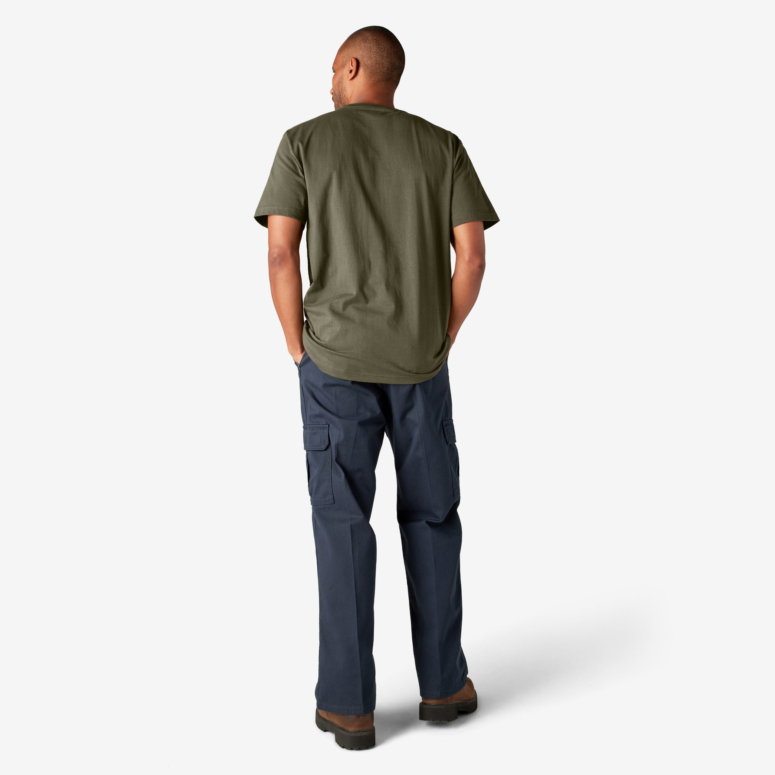 Heavyweight Short Sleeve Pocket T-Shirt - Image 6