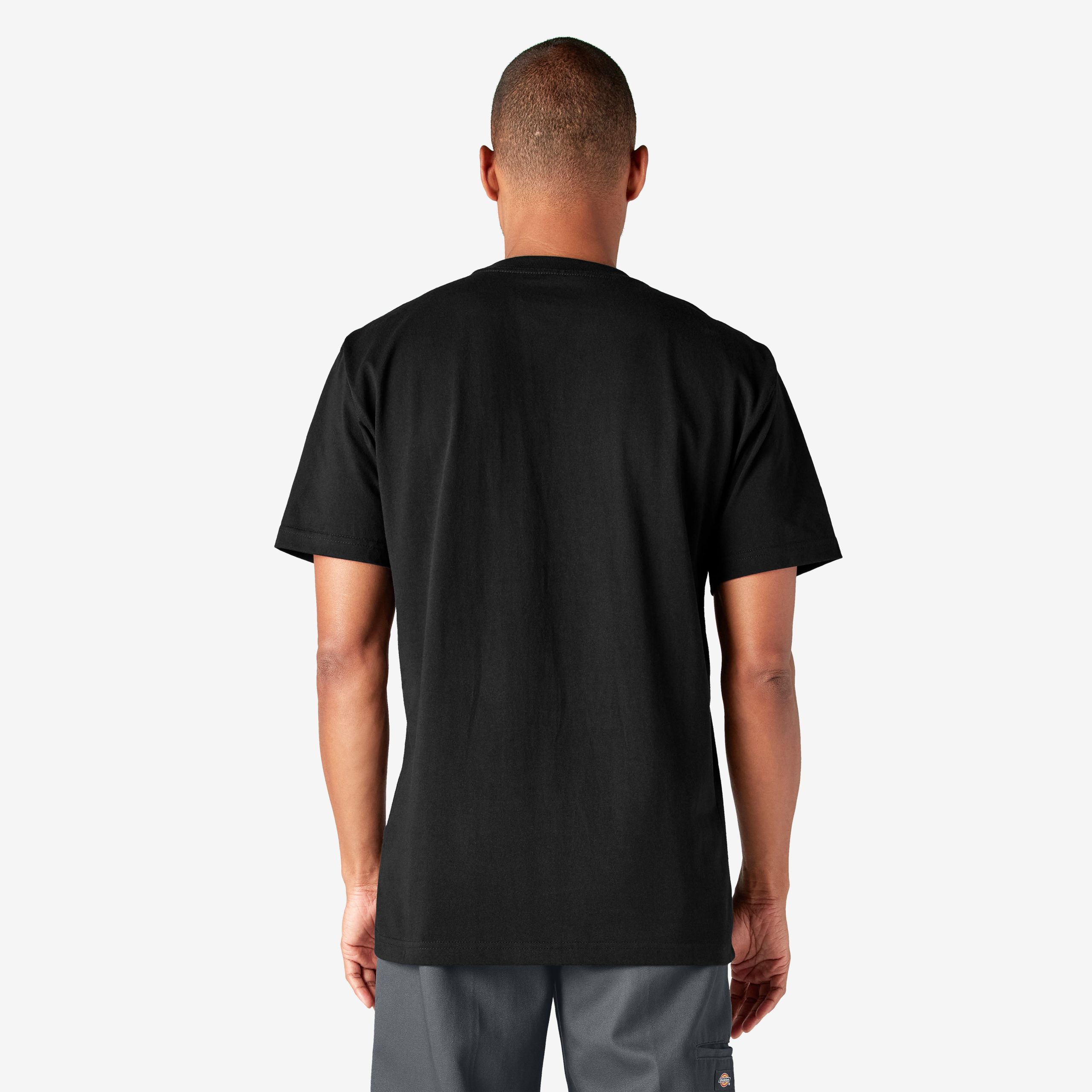 Heavyweight Short Sleeve Pocket T-Shirt - Image 2