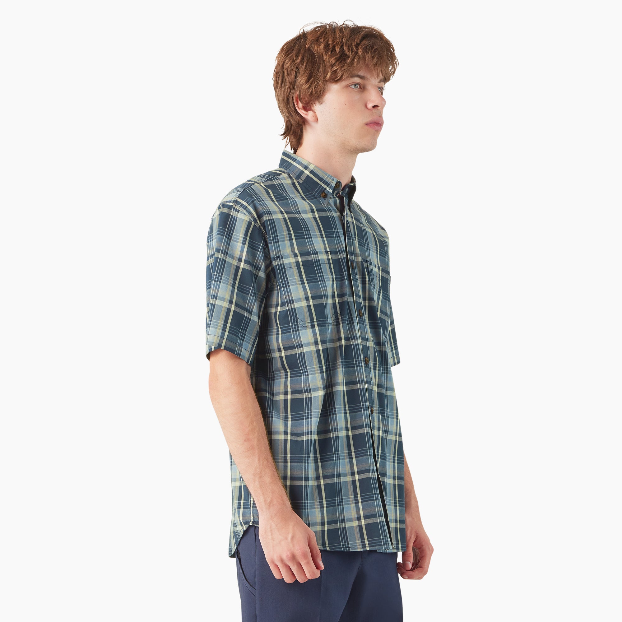 Short Sleeve Woven Shirt - Image 4