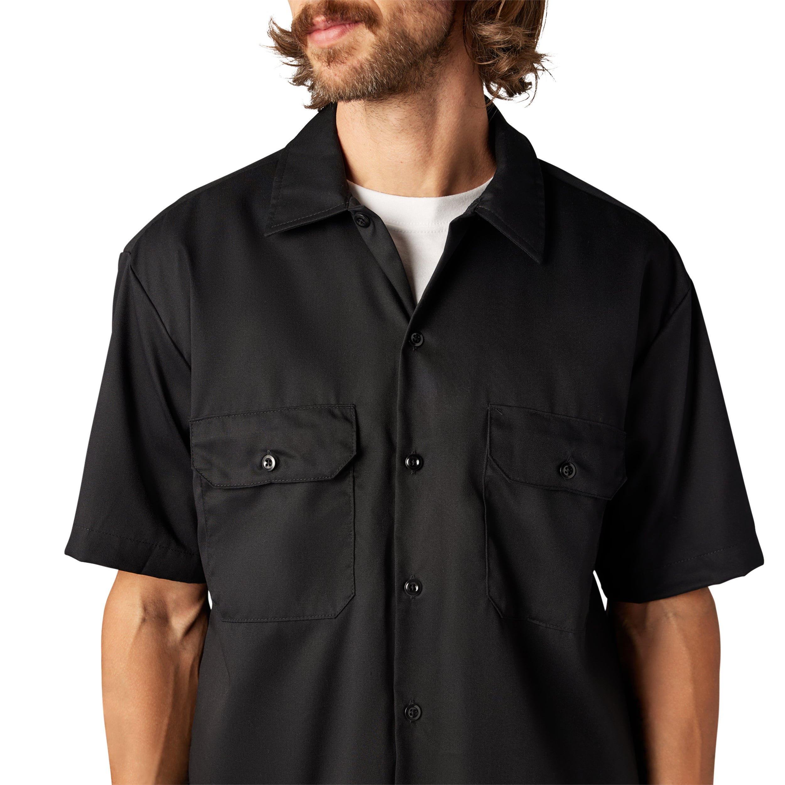FLEX Relaxed Fit Short Sleeve Work Shirt - Image 7