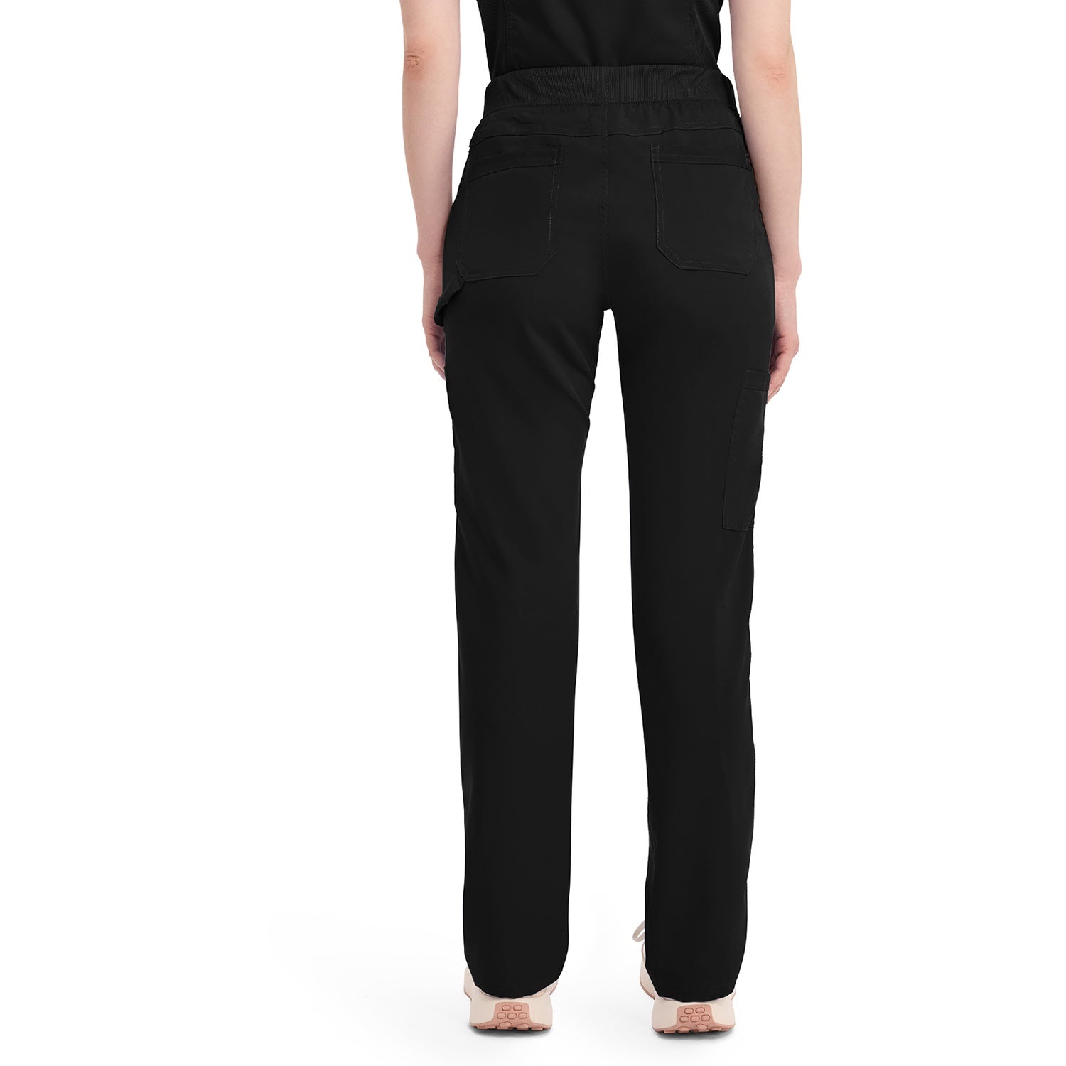 Women's Balance Mid Rise Tapered Leg Pull-On Scrub Pant - Image 2