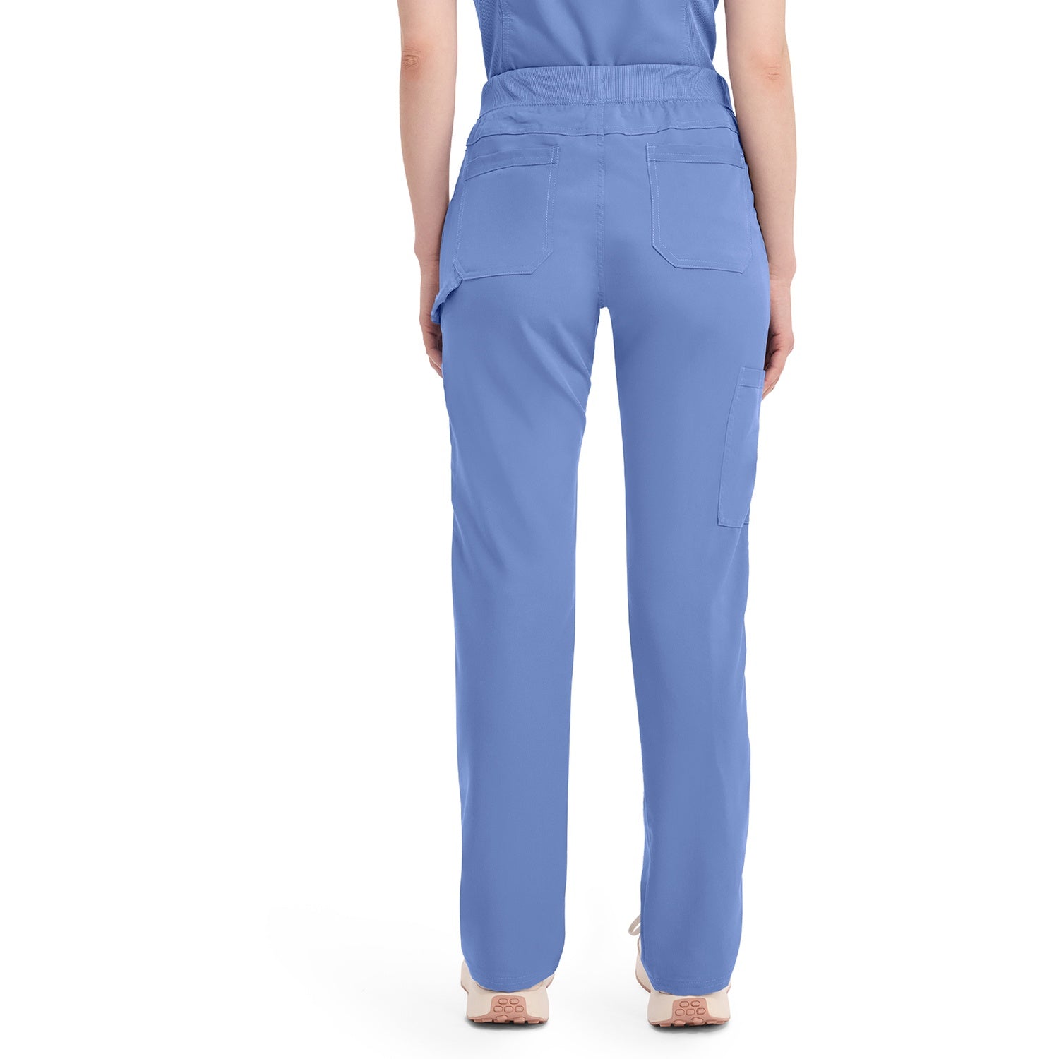 Women's Balance Mid Rise Tapered Leg Pull-On Scrub Pant - Image 2
