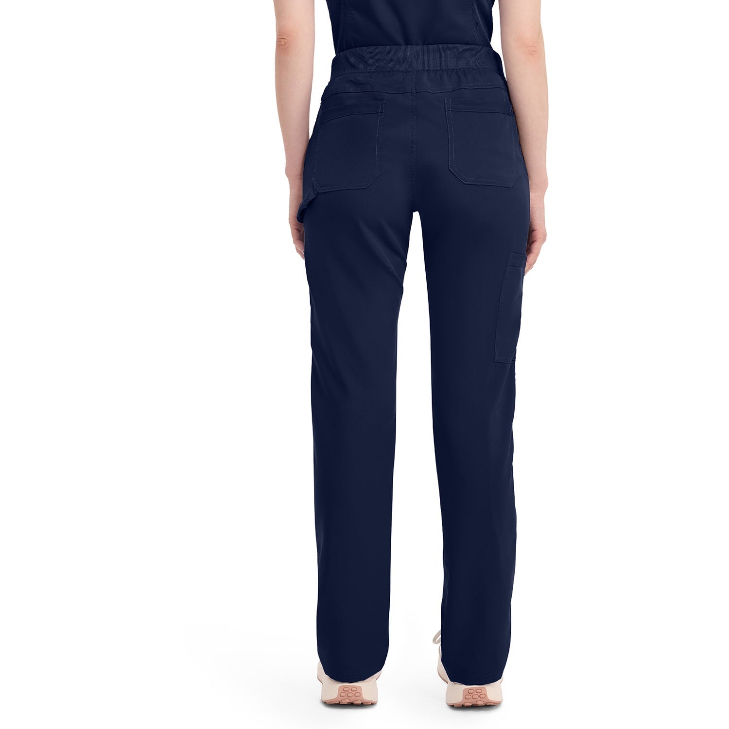 Women's Balance Mid Rise Tapered Leg Pull-On Scrub Pant - Image 2