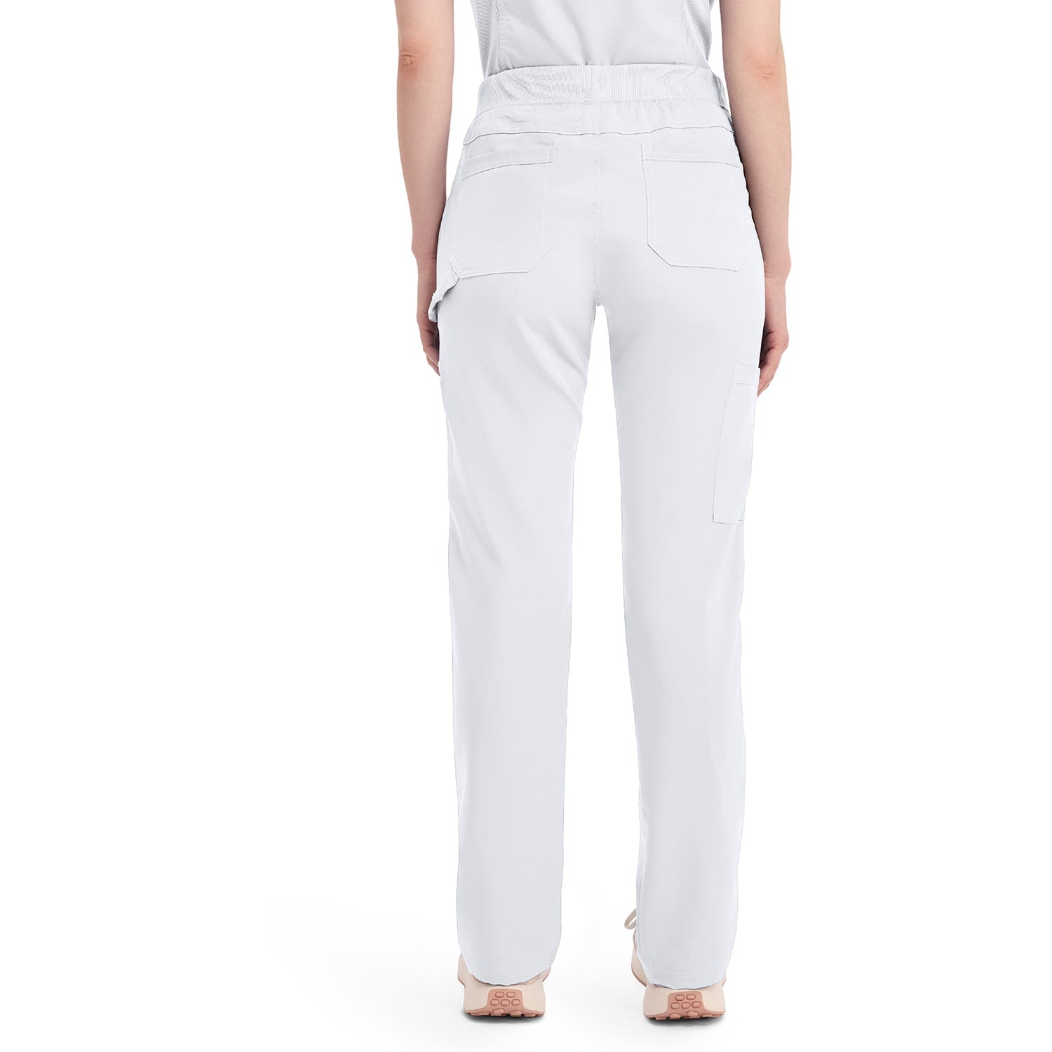 Women's Balance Mid Rise Tapered Leg Pull-On Scrub Pant - Image 2