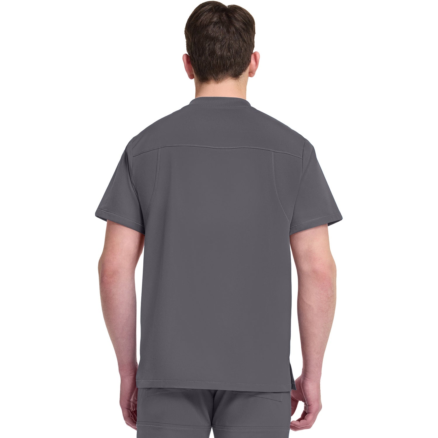 Men's Dynamix Tuckable V-Neck Scrub Top - Image 2