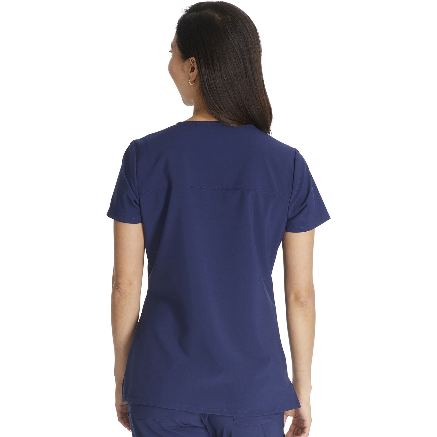 Women's EDS Essentials Mock Wrap Scrub Top - Image 2