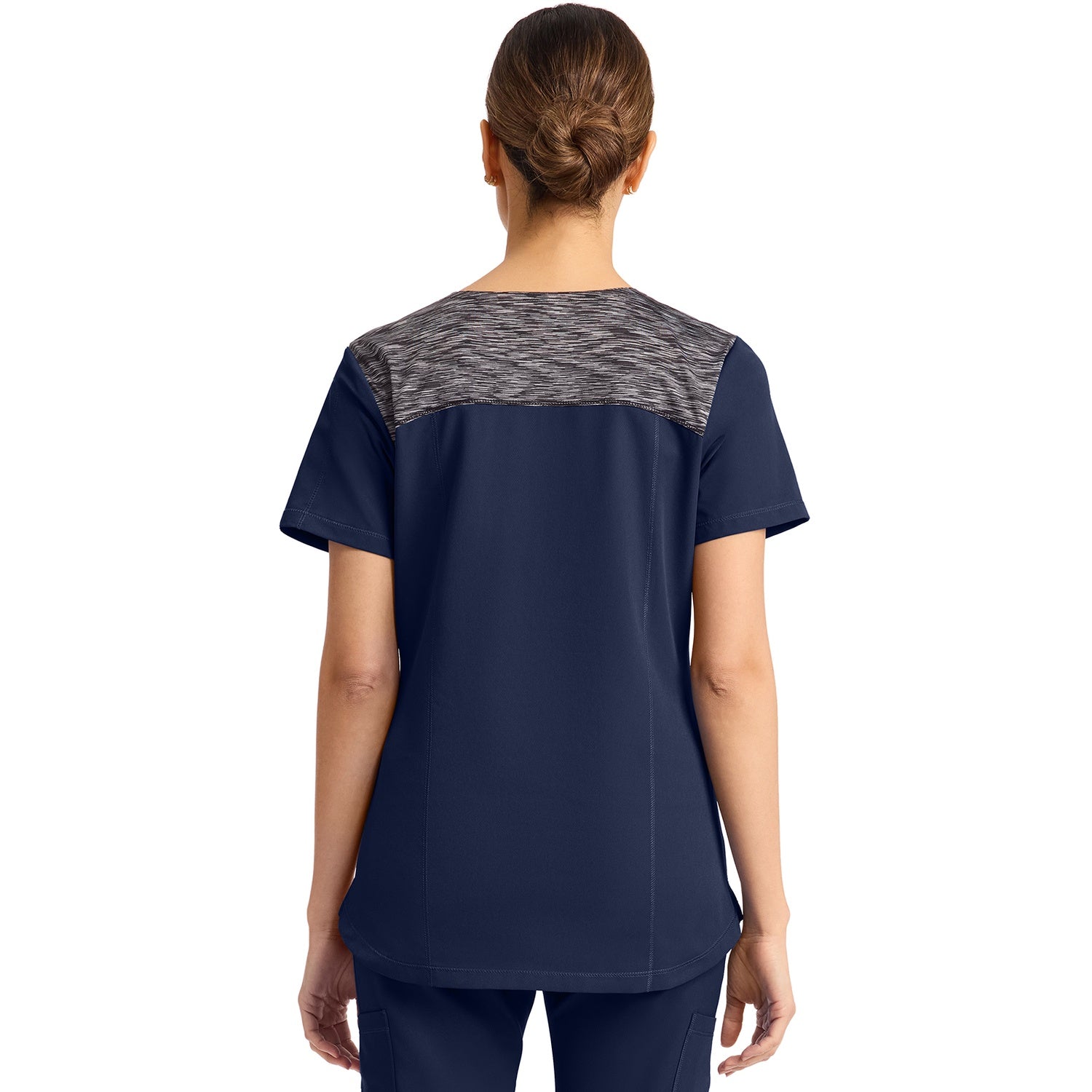 Women's Dynamix V-Neck Scrub Top - Image 2