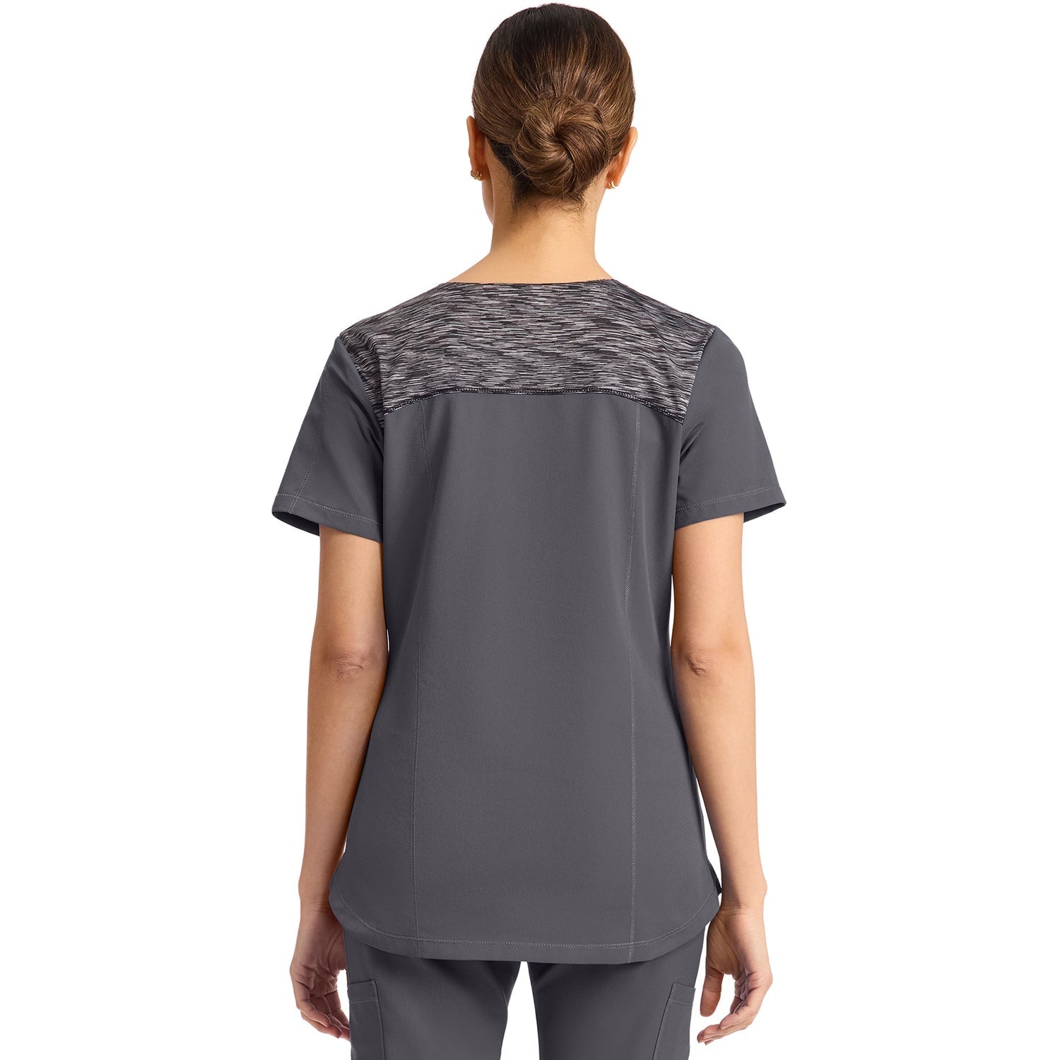 Women's Dynamix V-Neck Scrub Top - Image 2