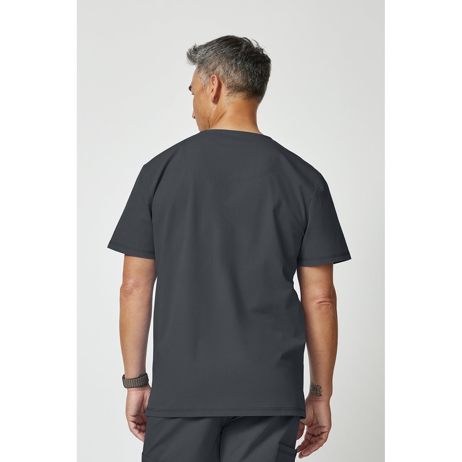 Men's Forge V-Neck Scrub Top - Image 2