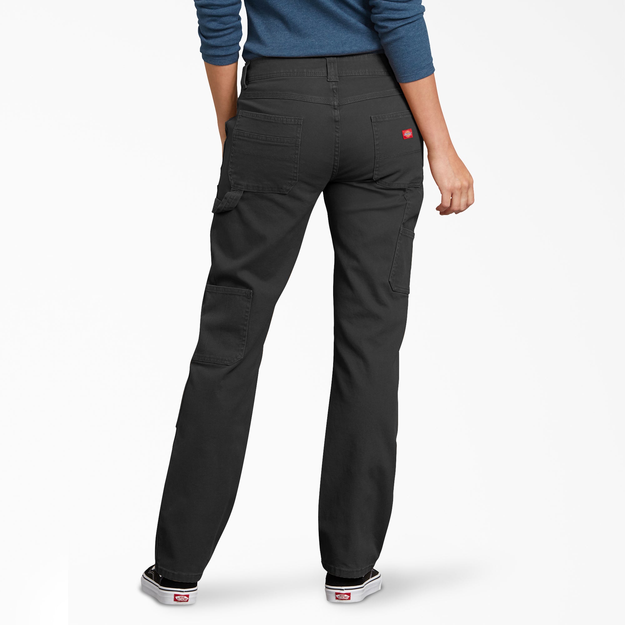 Women's FLEX Relaxed Fit Duck Carpenter Pants - Image 2