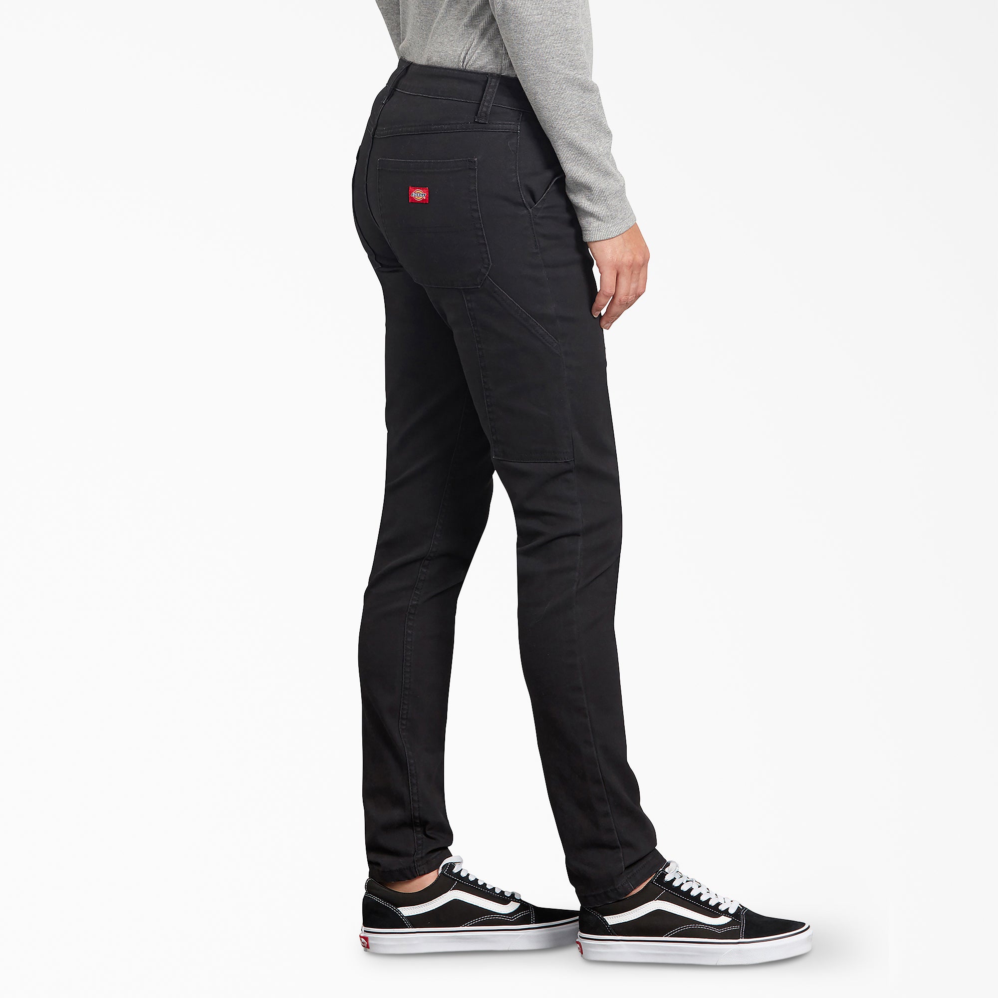 Women's FLEX Slim Fit Duck Carpenter Pants - Image 6