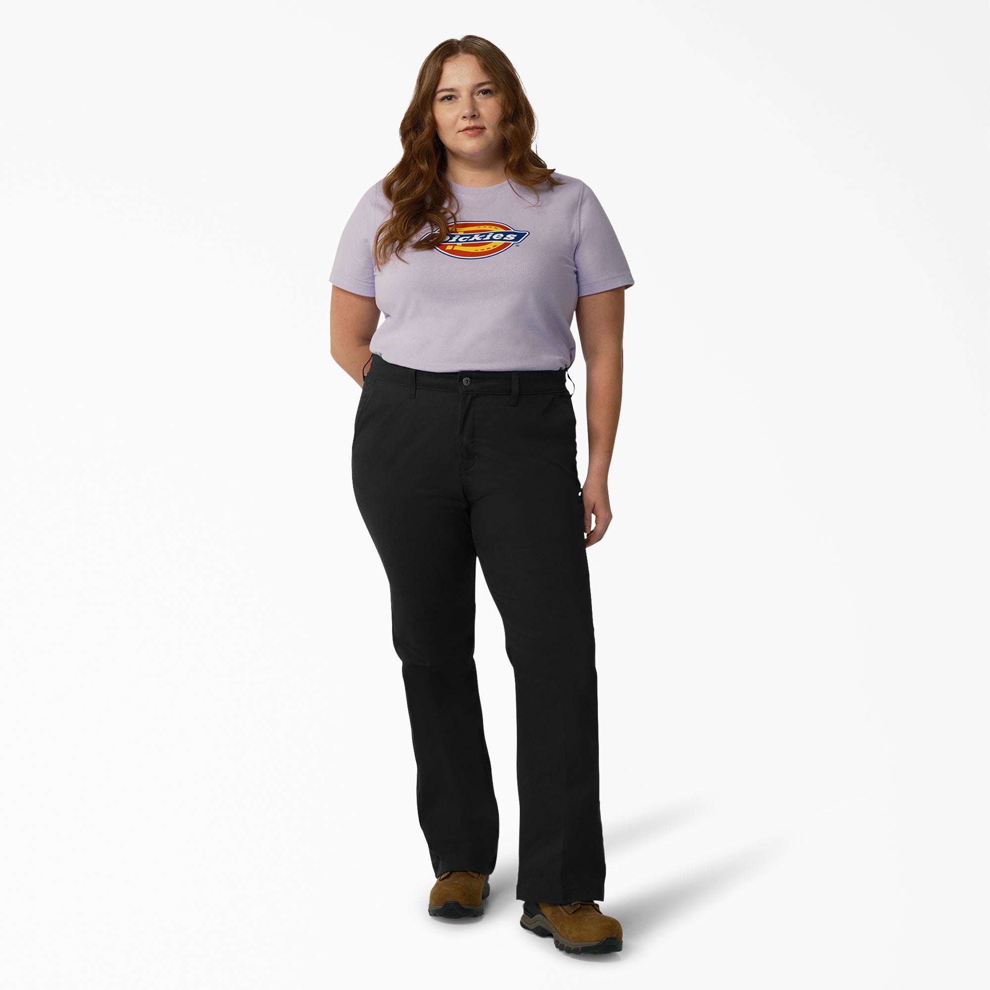 Women's Plus Slim Fit Bootcut Pants - Image 4