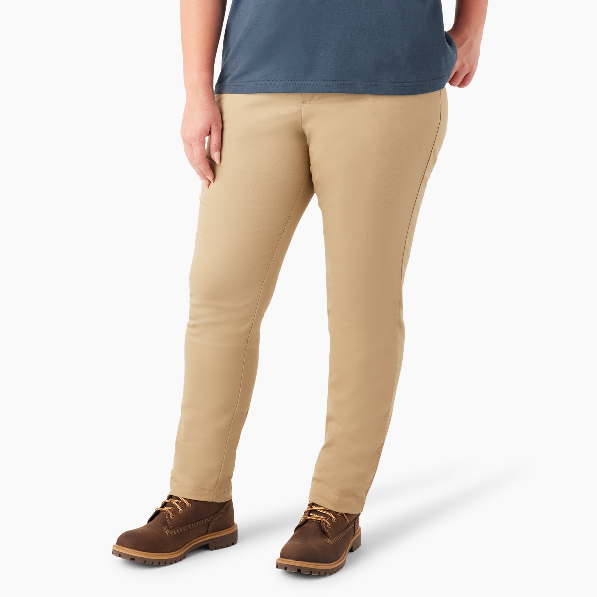Women's Plus Mid Rise Skinny Leg Pants - Image 3