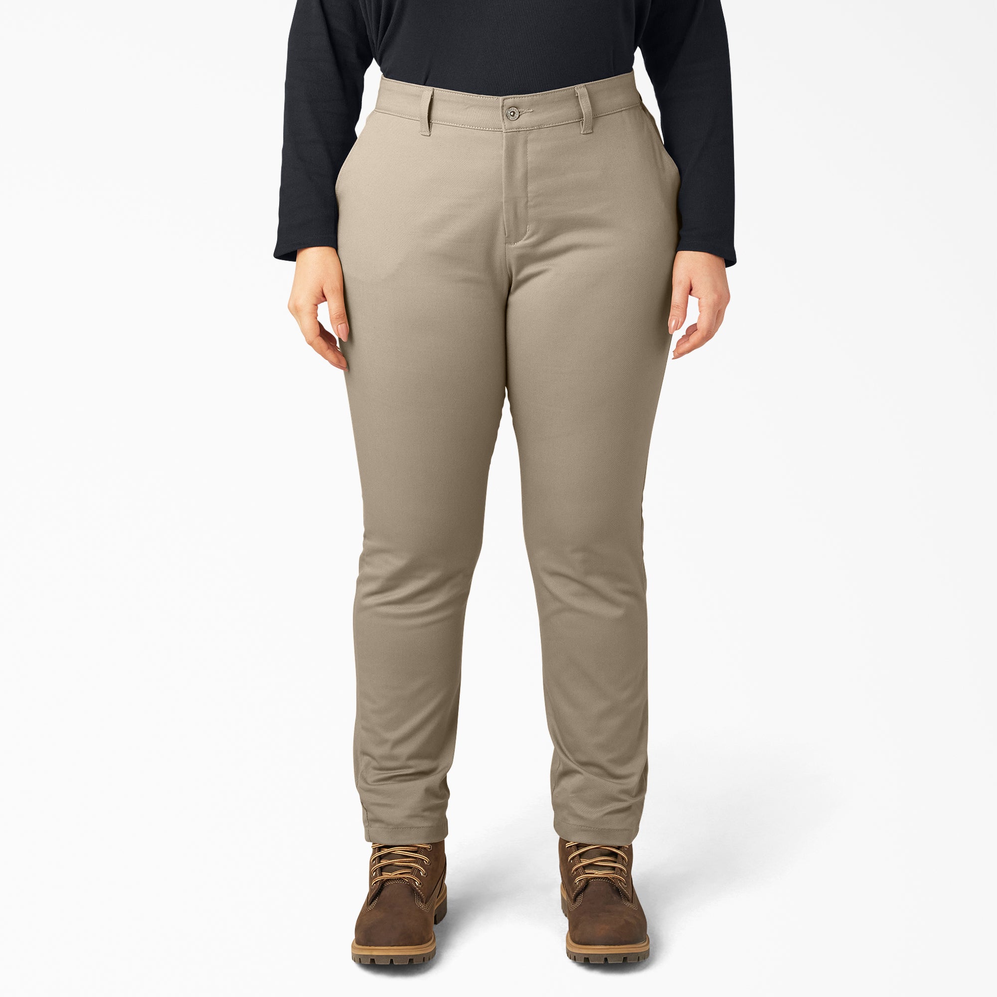 Women's Plus Mid Rise Skinny Leg Pants