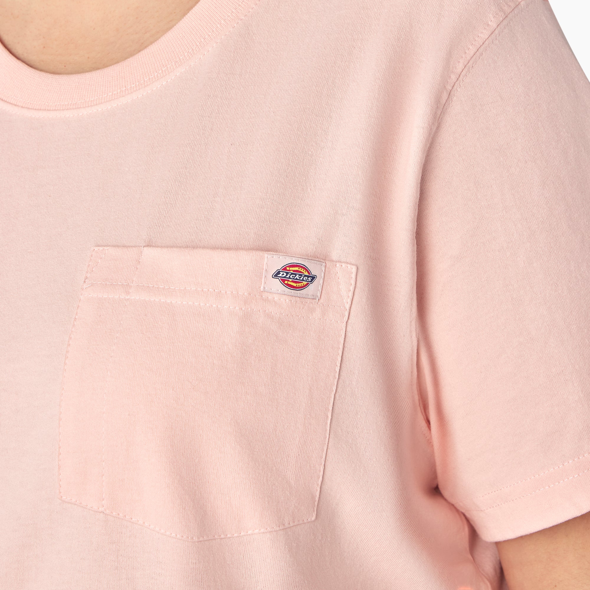 Women's Plus Heavyweight Short Sleeve Pocket T-Shirt - Image 7
