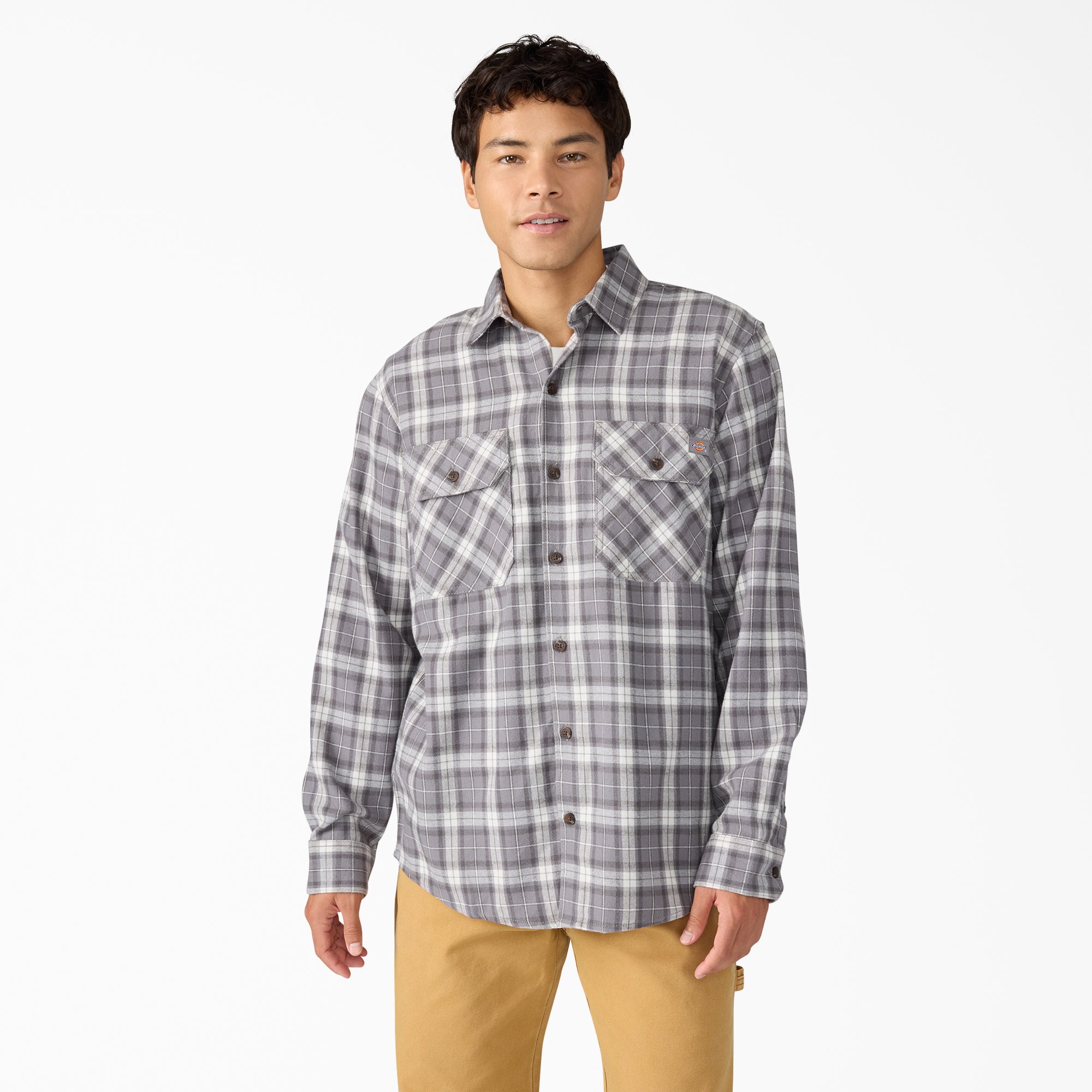 Long Sleeve Flannel Work Shirt