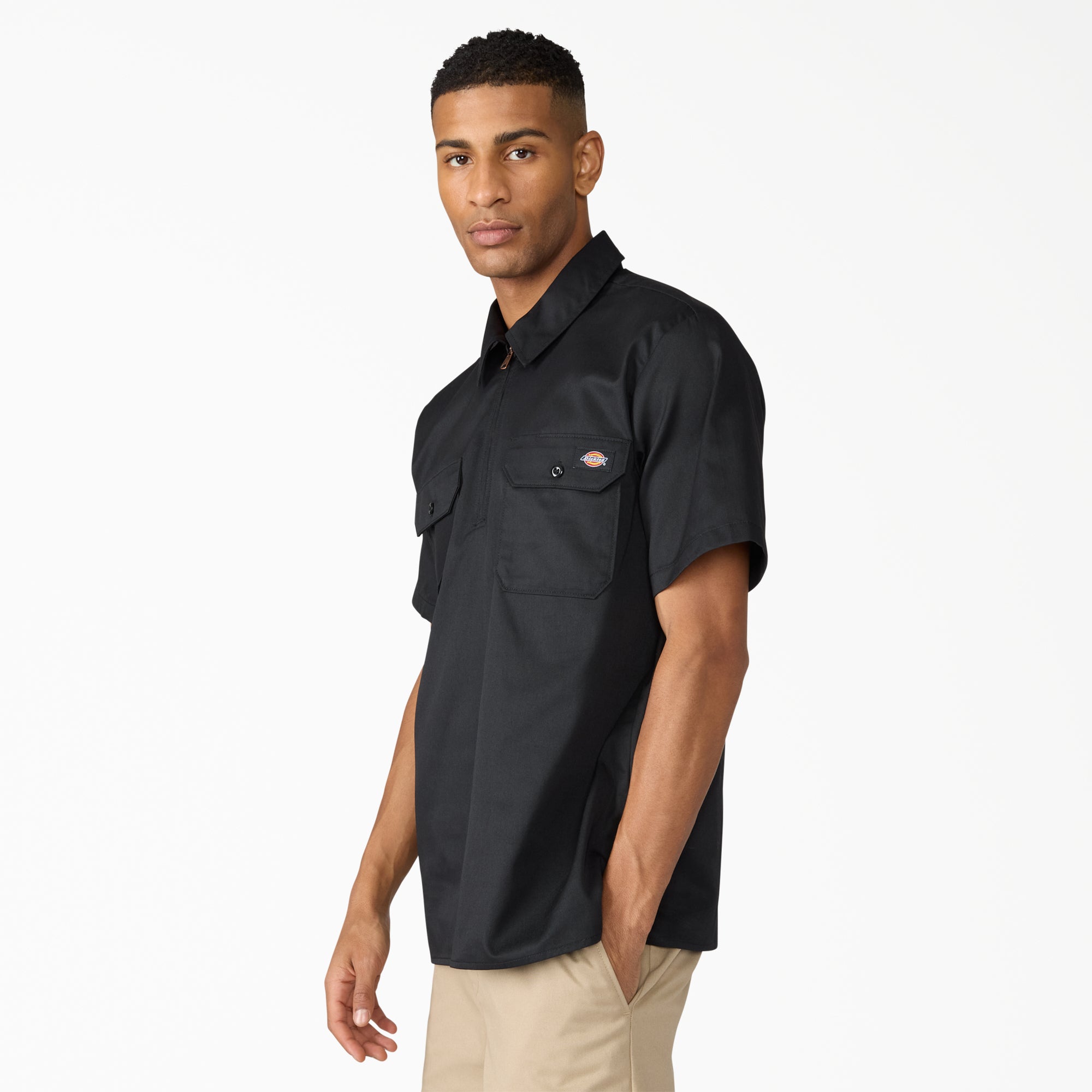 1/4 Zip Work Shirt - Image 3