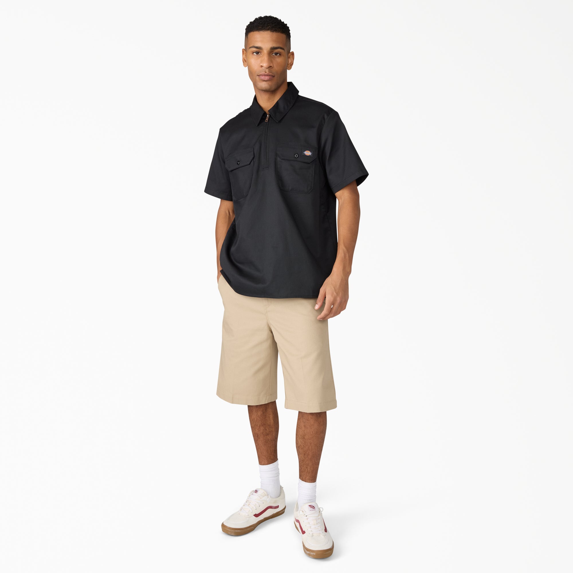 1/4 Zip Work Shirt - Image 4