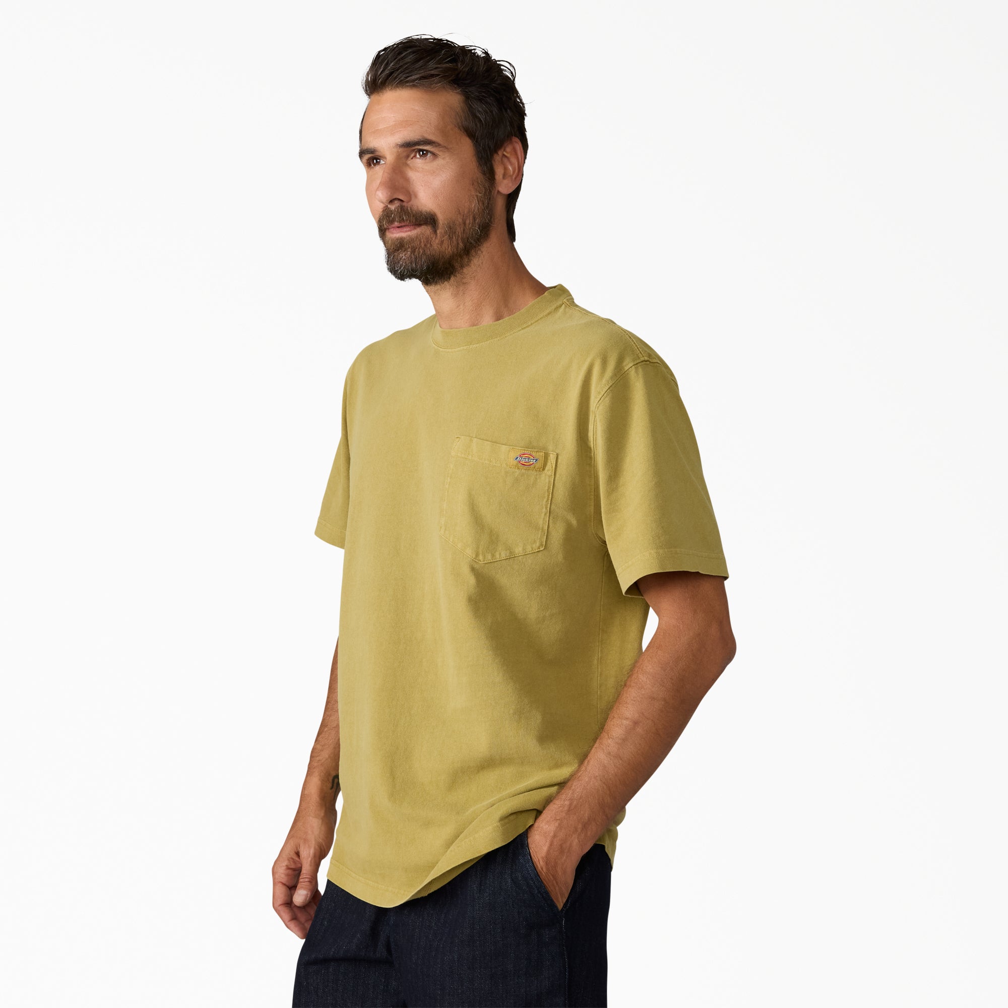 Worn In Heavyweight Pocket T-Shirt - Image 3