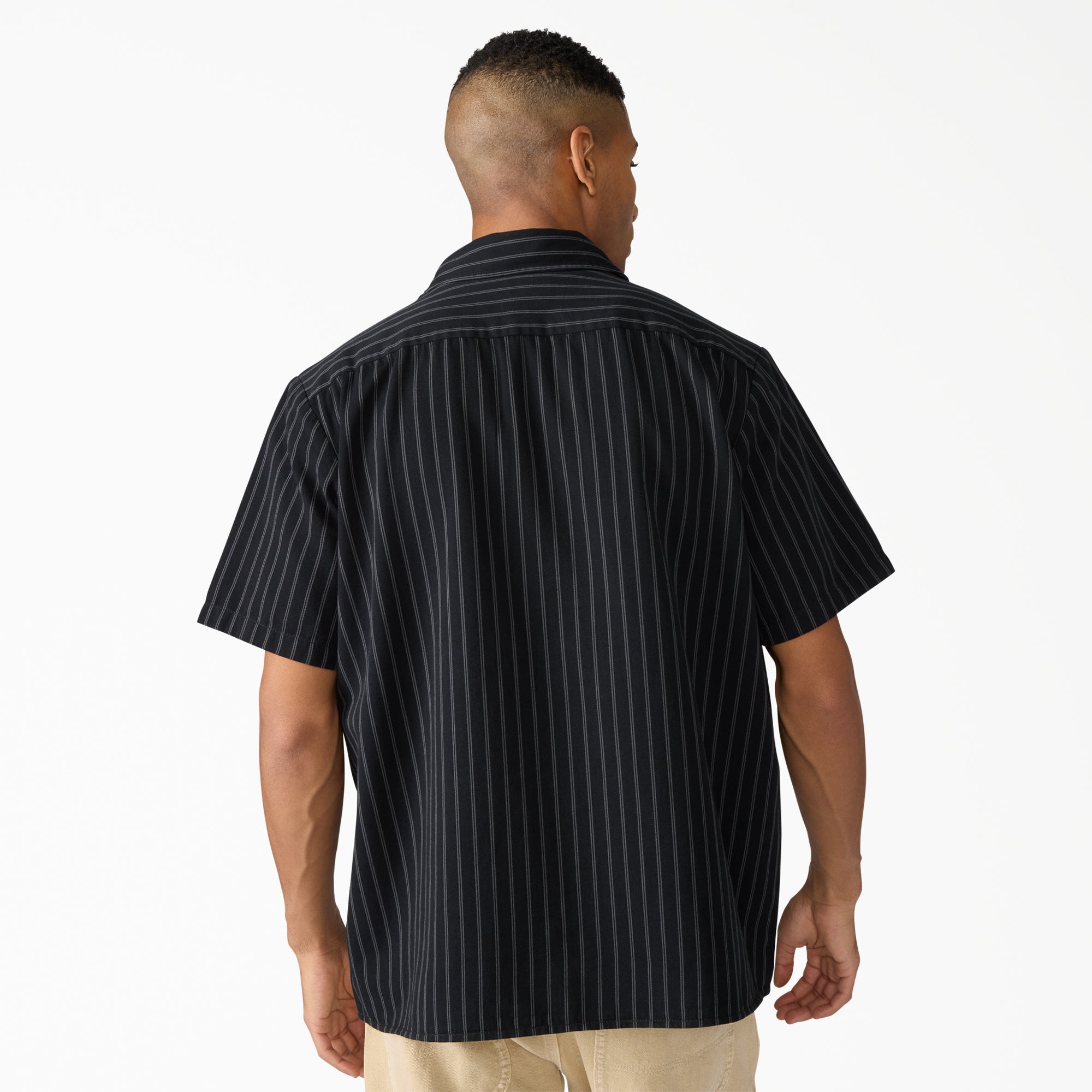 Worn In Striped Work Shirt - Image 2