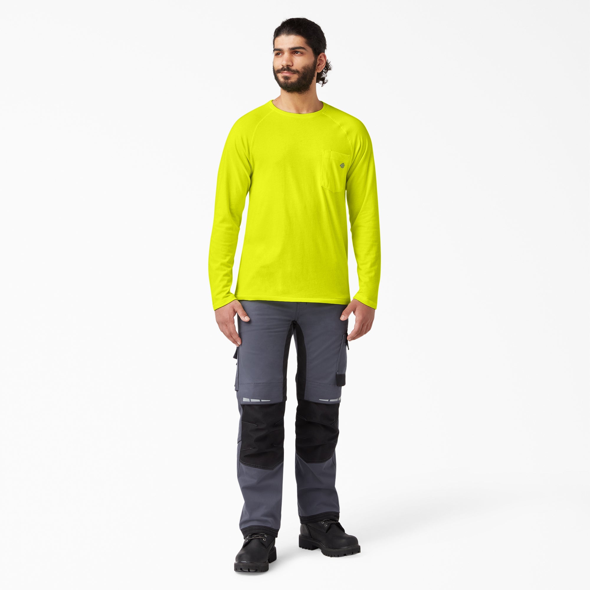 Cooling Long Sleeve Pocket T-Shirt - Image 4