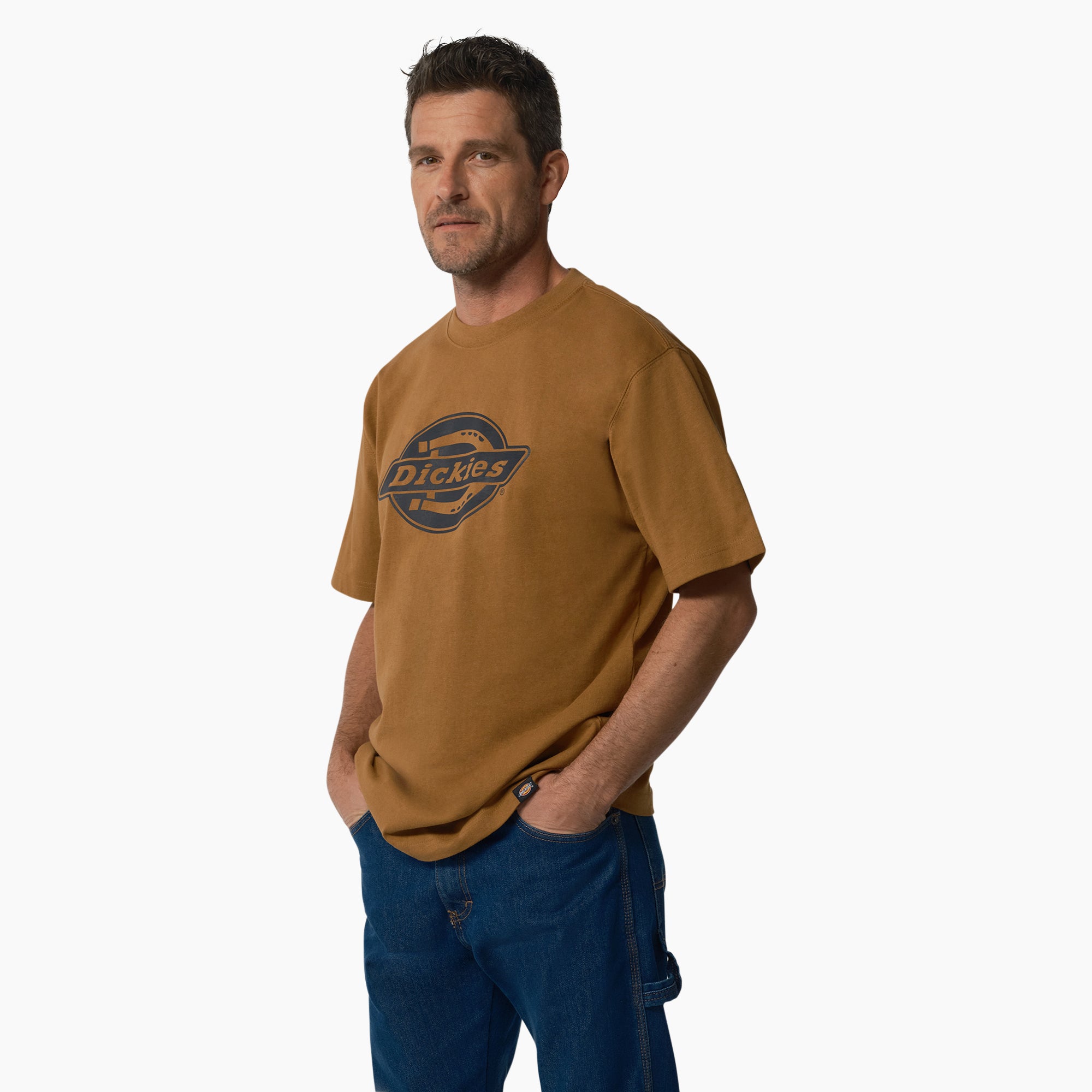 Short Sleeve Heavyweight Logo T-Shirt - Image 3