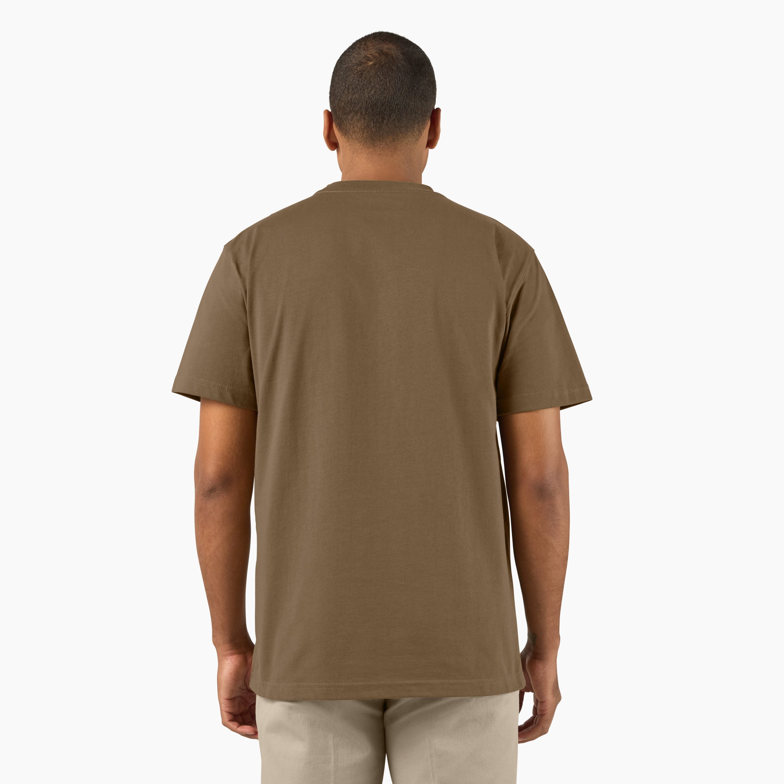 Heavyweight Short Sleeve Pocket T-Shirt - Image 2