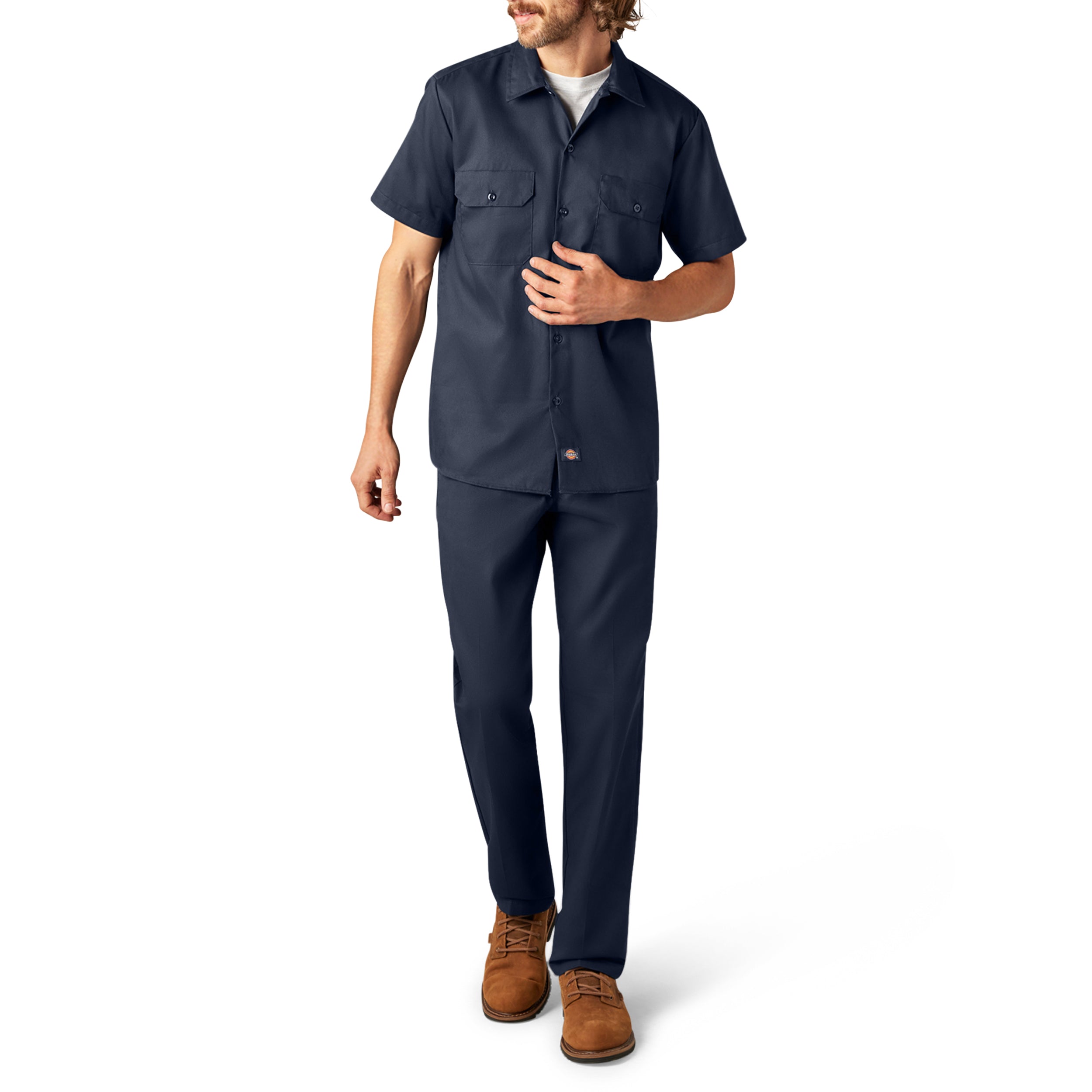 FLEX Slim Fit Short Sleeve Work Shirt - Image 5