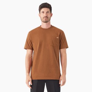 Heavyweight Heathered Short Sleeve Pocket T-Shirt