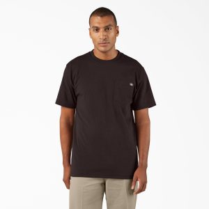 Heavyweight Heathered Short Sleeve Pocket T-Shirt
